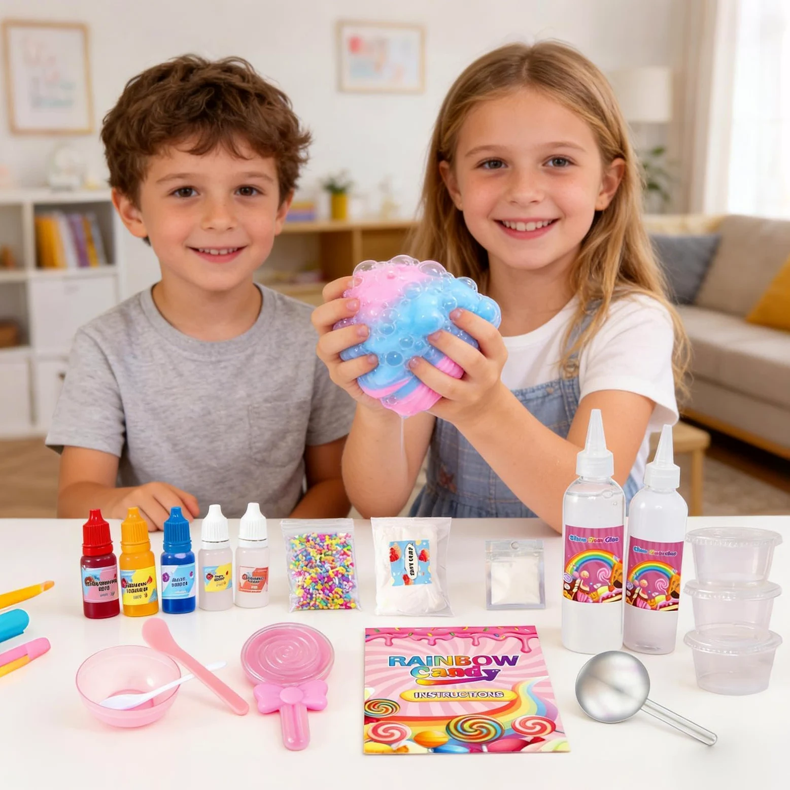 Kit per Creare Pasta Modellabile Regali per Feste e Giocattoli Divertenti | Set per Attività Creative e Sensoriale per Bambini per Riempitivi per Cestini Pasquali, Ragazzi e Ragazze