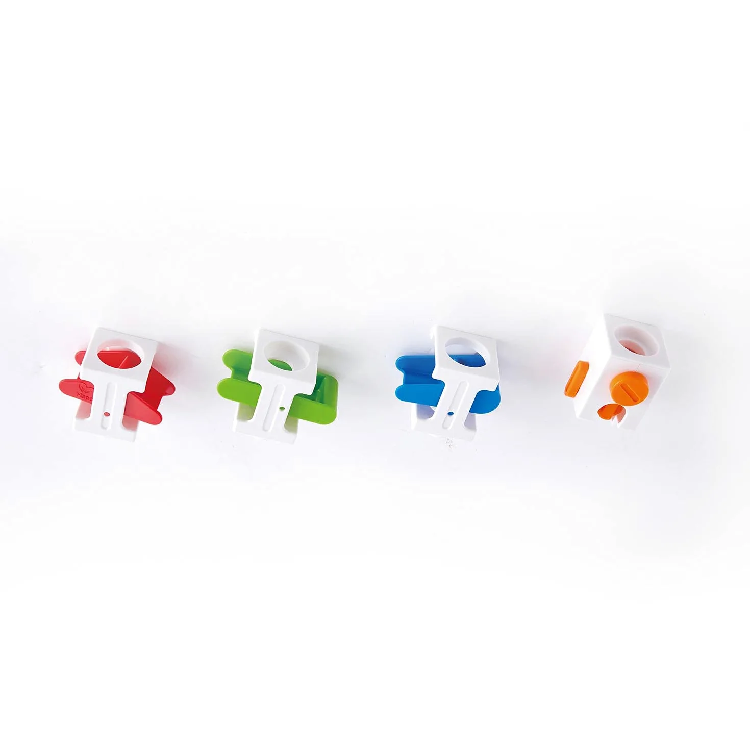 Hape Quadrilla - Set Blocchi di Controllo | Accessori per aggiungere divertimento al gioco con le biglie adatti dai 4 anni