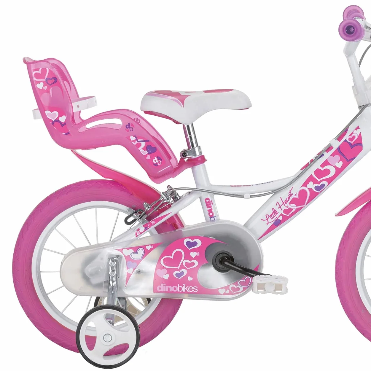 Dino 164RN - Bicicletta Serie 24 Little Heart 16 ''