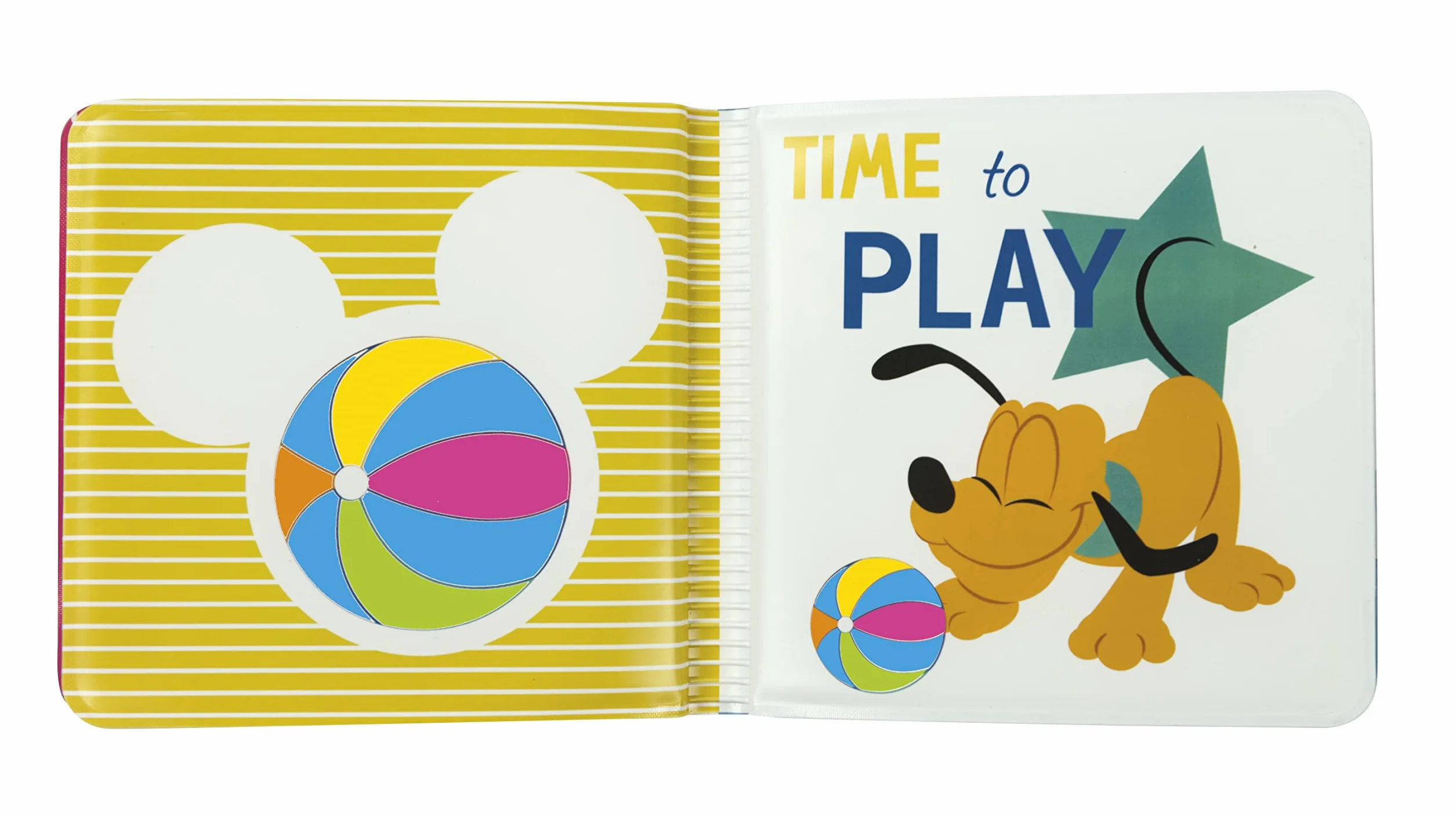 Clementoni - 17720 - Disney Baby My Fun Book - Libro Neonati, Gioco Bambini 6 Mesi, libricino Impermeabile Ideale per Bagnetto, 100% Lavabile in Lavatrice