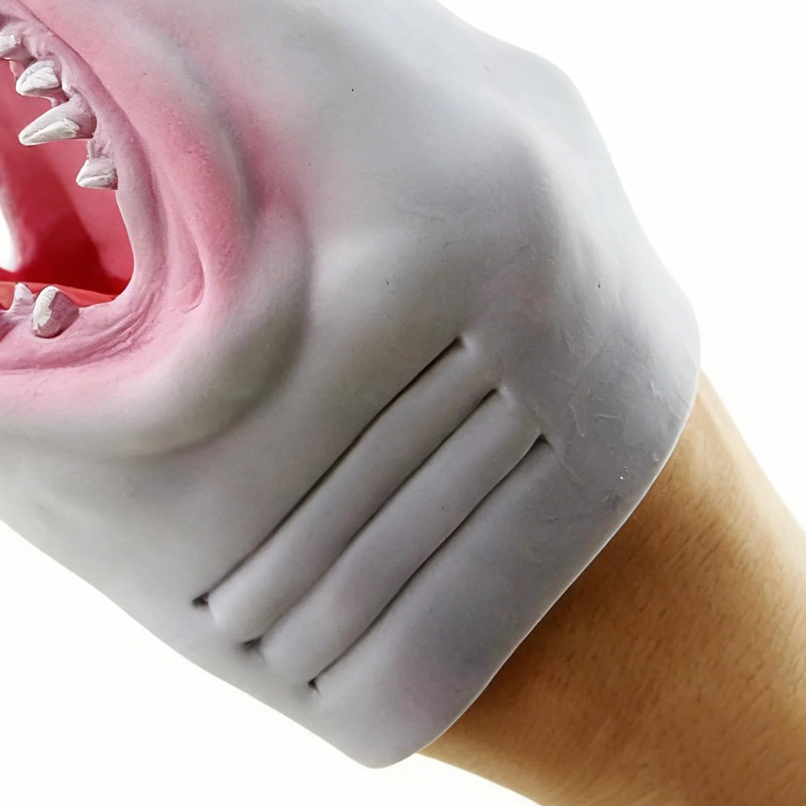 Shark Puppet Realistic Interactive Hand Toy Party Favor Fun Role Play for Boys Girls