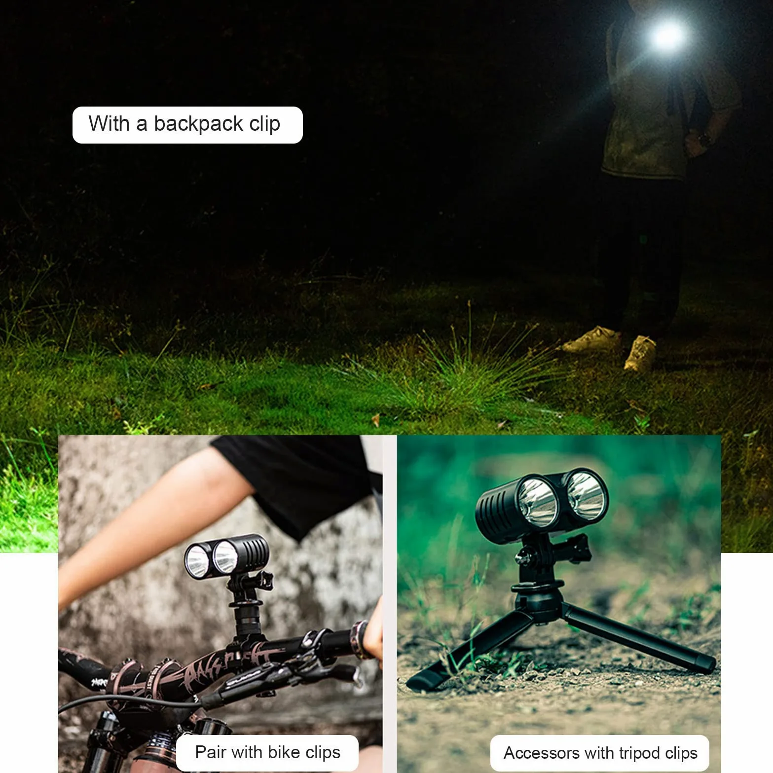 Drone Owl Searchlight, 4 modalità Drone Night Light per DJI FPV, per AIR 2S, per Mavic AIR 2, per Mavic 2, per Mavic 2, Luce di ricerca a LED per pesca con droni, rilascio esca, consegna carico utile