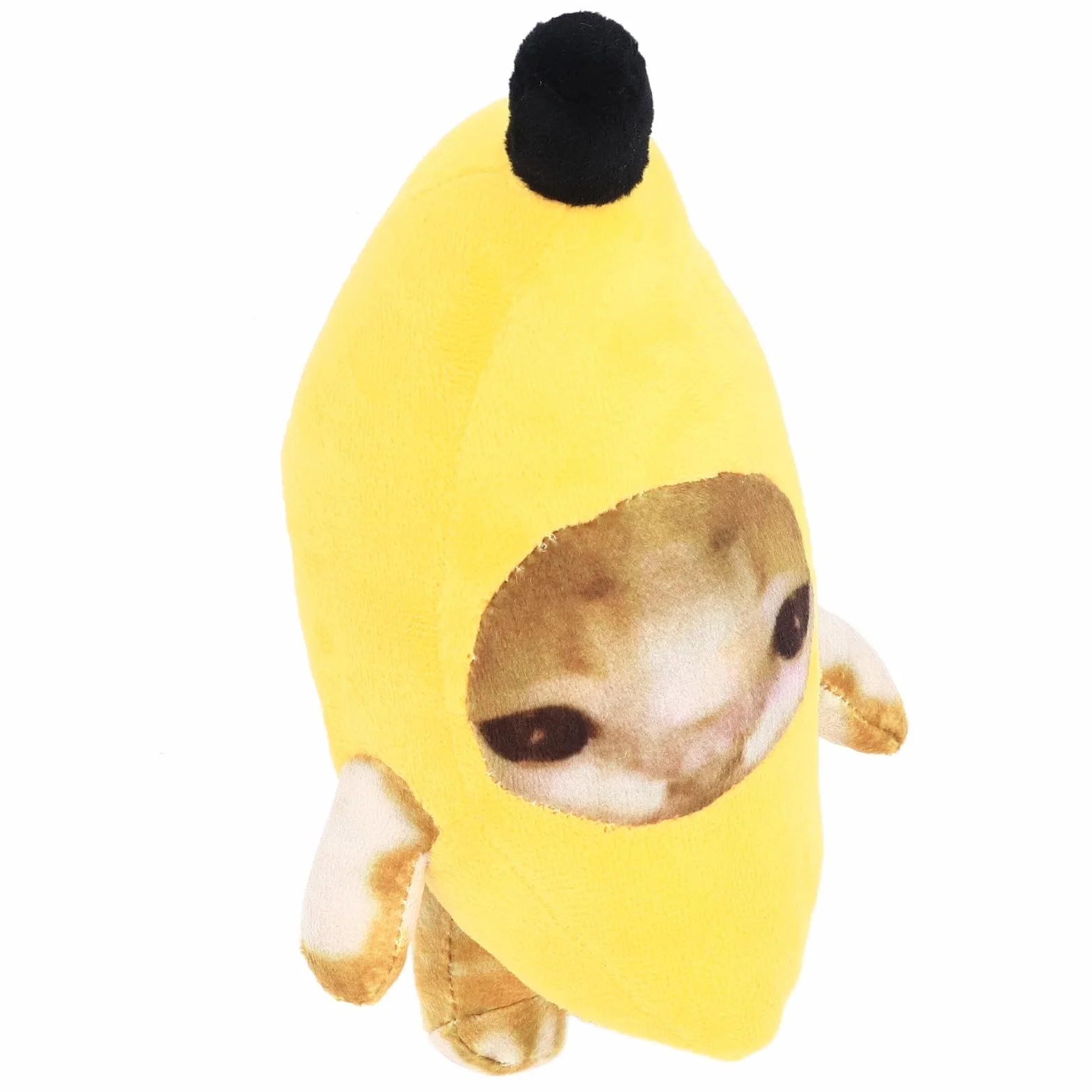 Animali di Peluche, Innovativo e Divertente Peluche Imbottito con Gatto Banana, Accogliente per la Decorazione Domestica (20 cm)