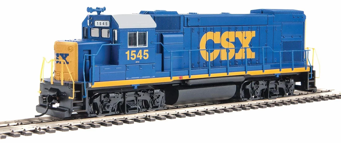 Walthers Linea ferroviaria scala HO, modello EMD GP15-1, standard DC - CSX (YN3; blu, giallo, bianco