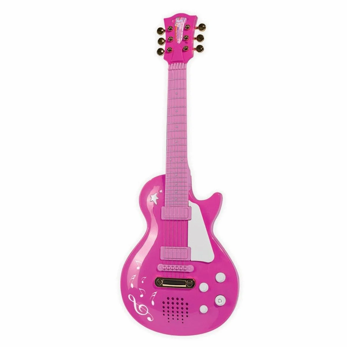 Guitar Chitarra Rock Rosa 56 Centimetri