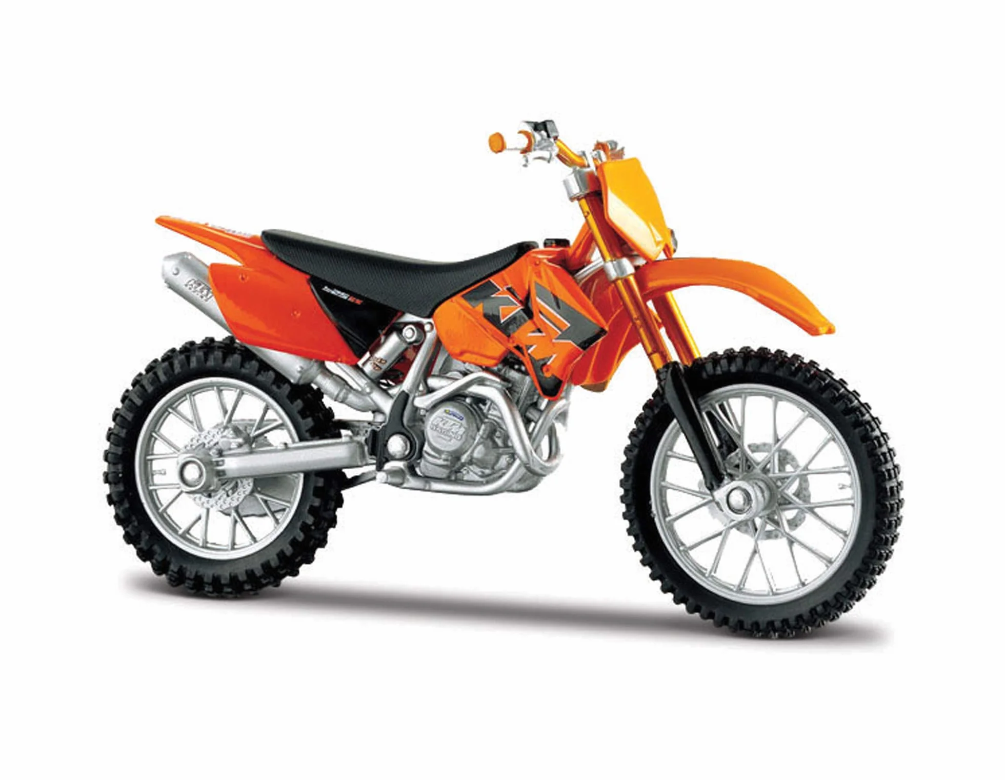 Maisto Moto KTM 525SX in scala 1:18, replica pressofusa incredibilmente dettagliata, modello da collezione