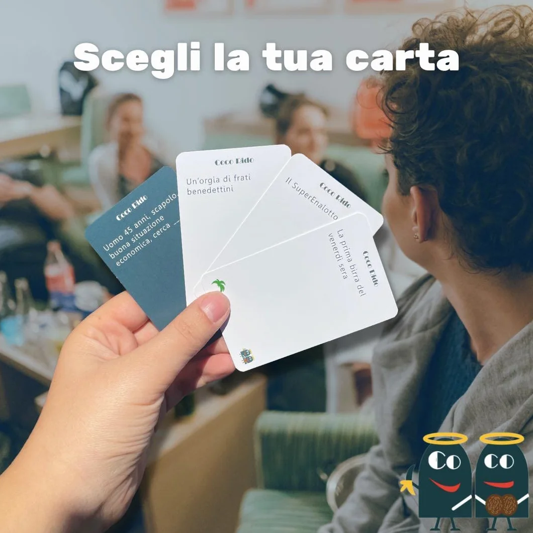 Asmodee Coco Rido 2.0 Gioco da Tavolo per Adulti Black Humor 3-10 Giocatori 18+