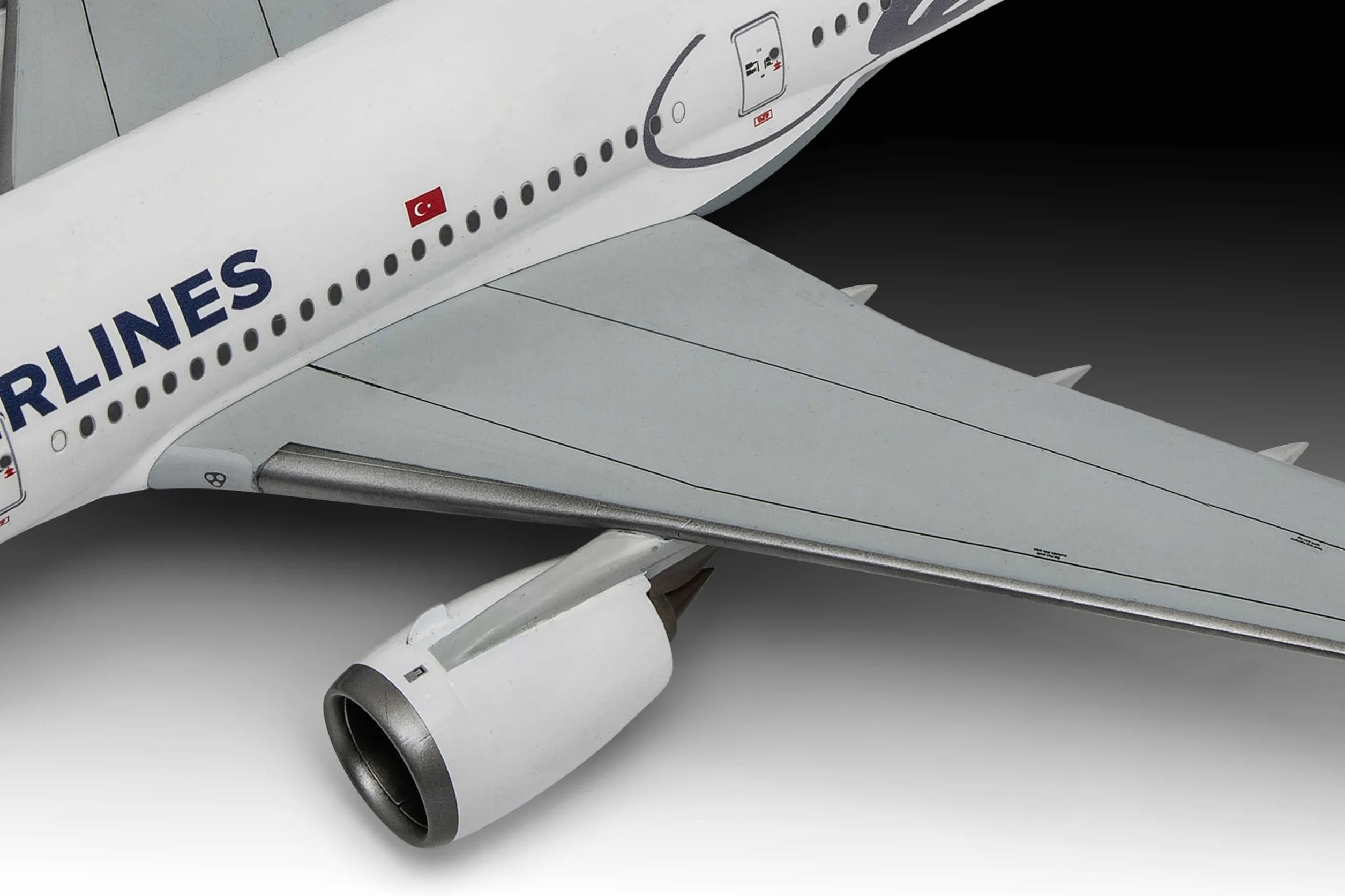 Revell 03773 Airbus A350-900 Turkish Airlines 1:144 - Modellino in plastica non costruita/non verniciata