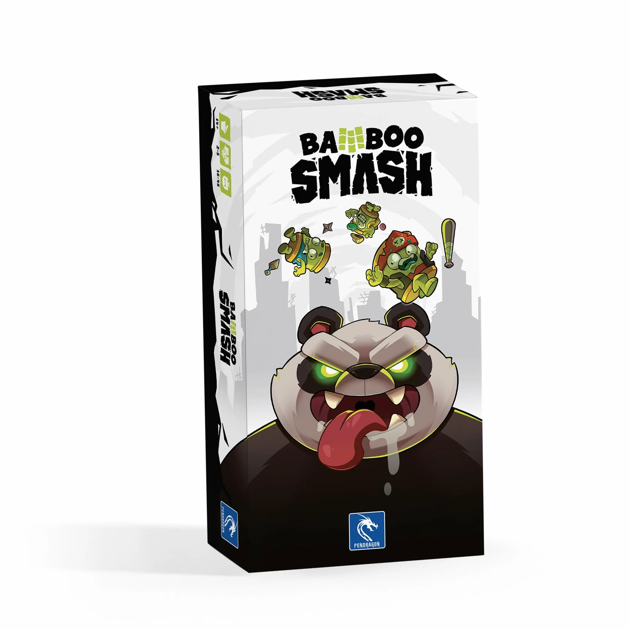 Pendragon - Bamboo Smash - Edizione Italiana - Gioco di Carte - Frenetico, Divertente e Strategico | 2-5 Giocatori | Età 12+ | Adatto per tutta la famiglia - ottima idea regalo