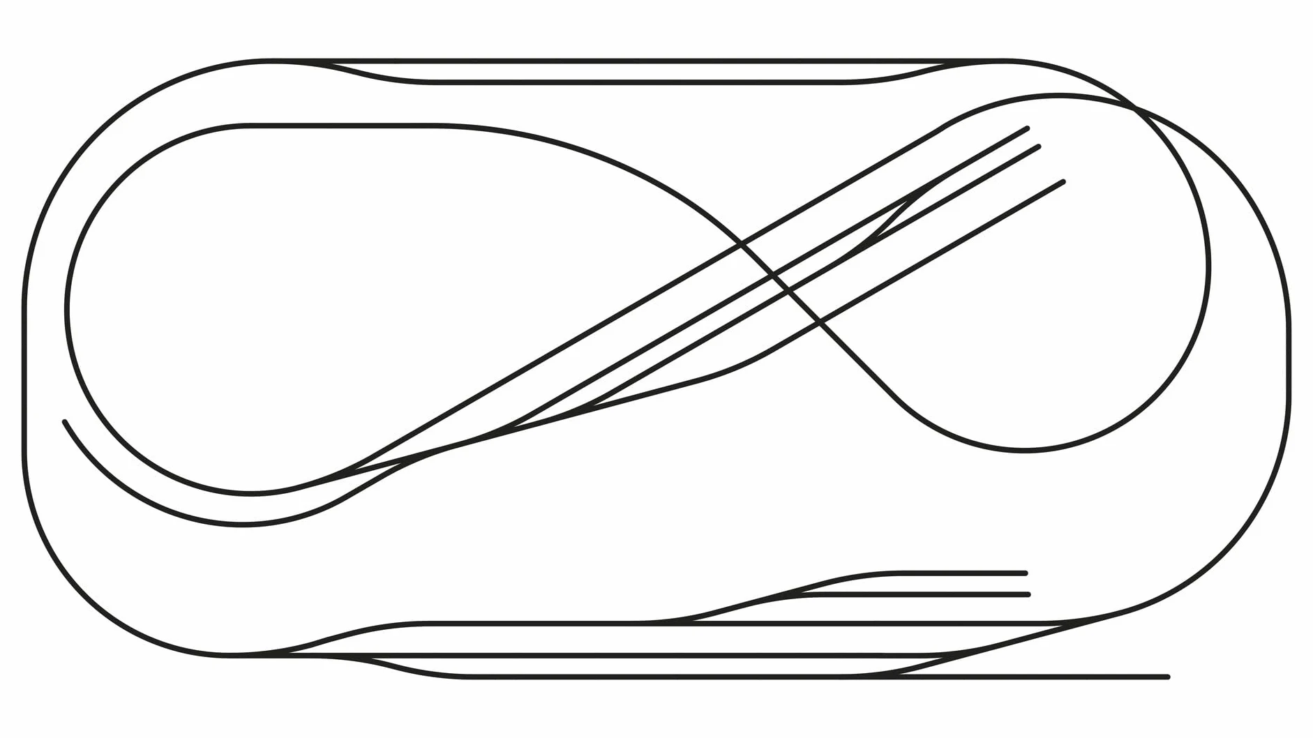 NOCH® Easy-Track - Kit di binari per modellismo, 1:160 N, 200 x 100 cm
