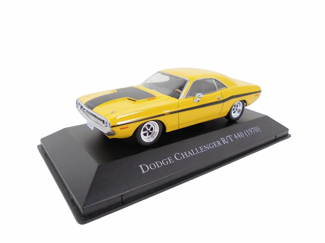 OPO 10 - Modellino Auto in Scala 1/43 Compatibile con Dodge Challenger R/T 440 1970 - AC07