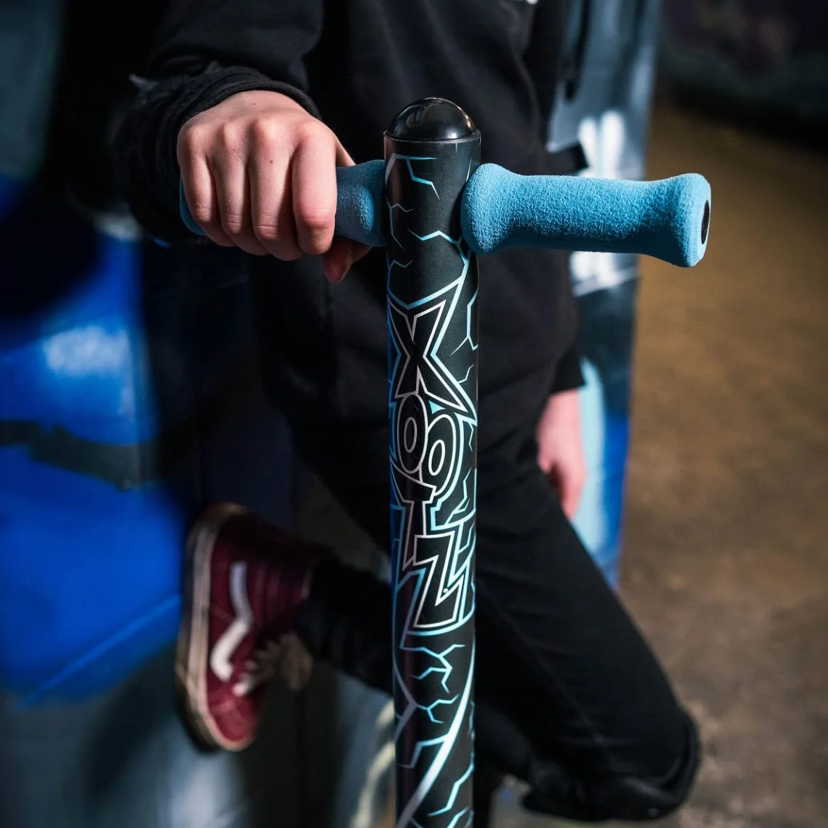 Xootz- Pogo Stick, Colore Blu, 5031470253073