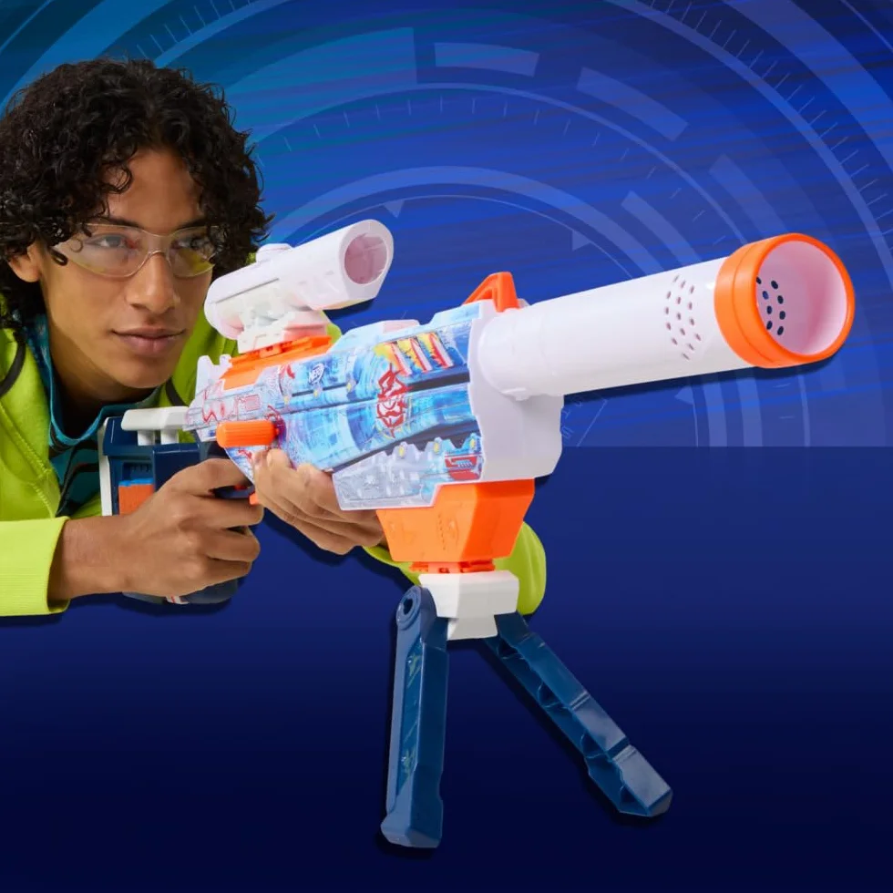 Nerf N1 Arctic Zerostriker blaster z dardami