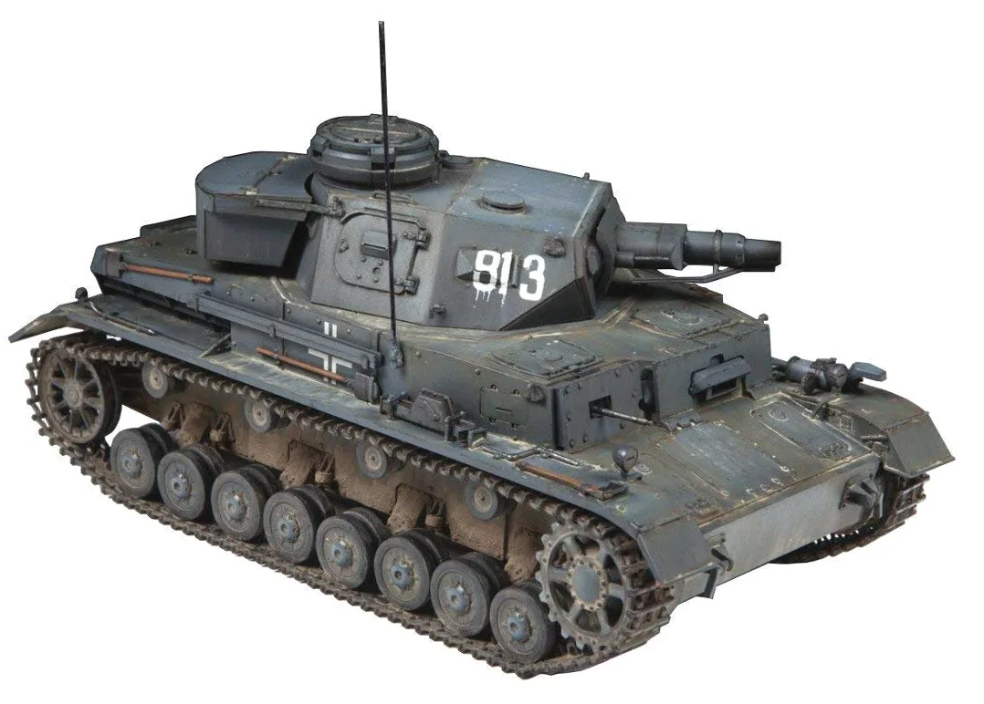 Zvezda 500783641 – 1:35 Panzer IV Ausf.E (Sd.Kfz.161) Germ., modellismo, costruzione, hobby, artigianato, kit in plastica, non verniciato