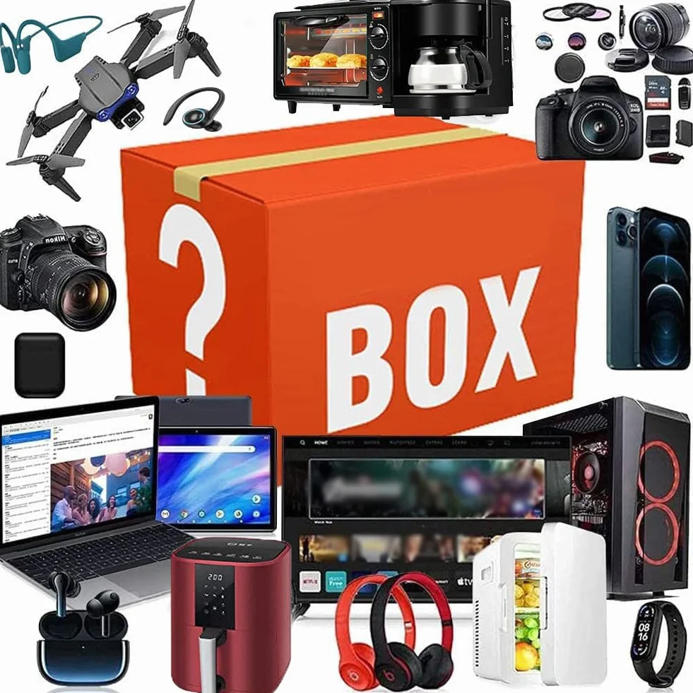 Maxreturns_Electronic_Box per la vendita di computer console di gioco telefoni cellulari, nero elettronico VPS55