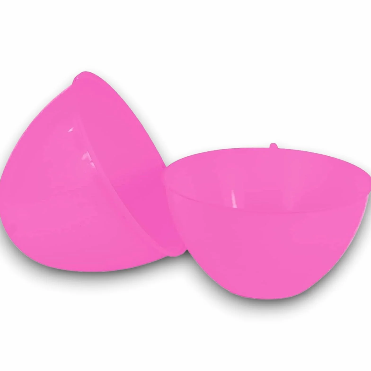 KORAT Uovo di Pasqua Sorpresa Gigante Bambina h. 40cm PASQUALONE Sorpresone Set stoviglie e Posate per Bambini Porta Pranzo infrangibile Resistente Kit Pappa Piatti Rosa (Per Minnie)