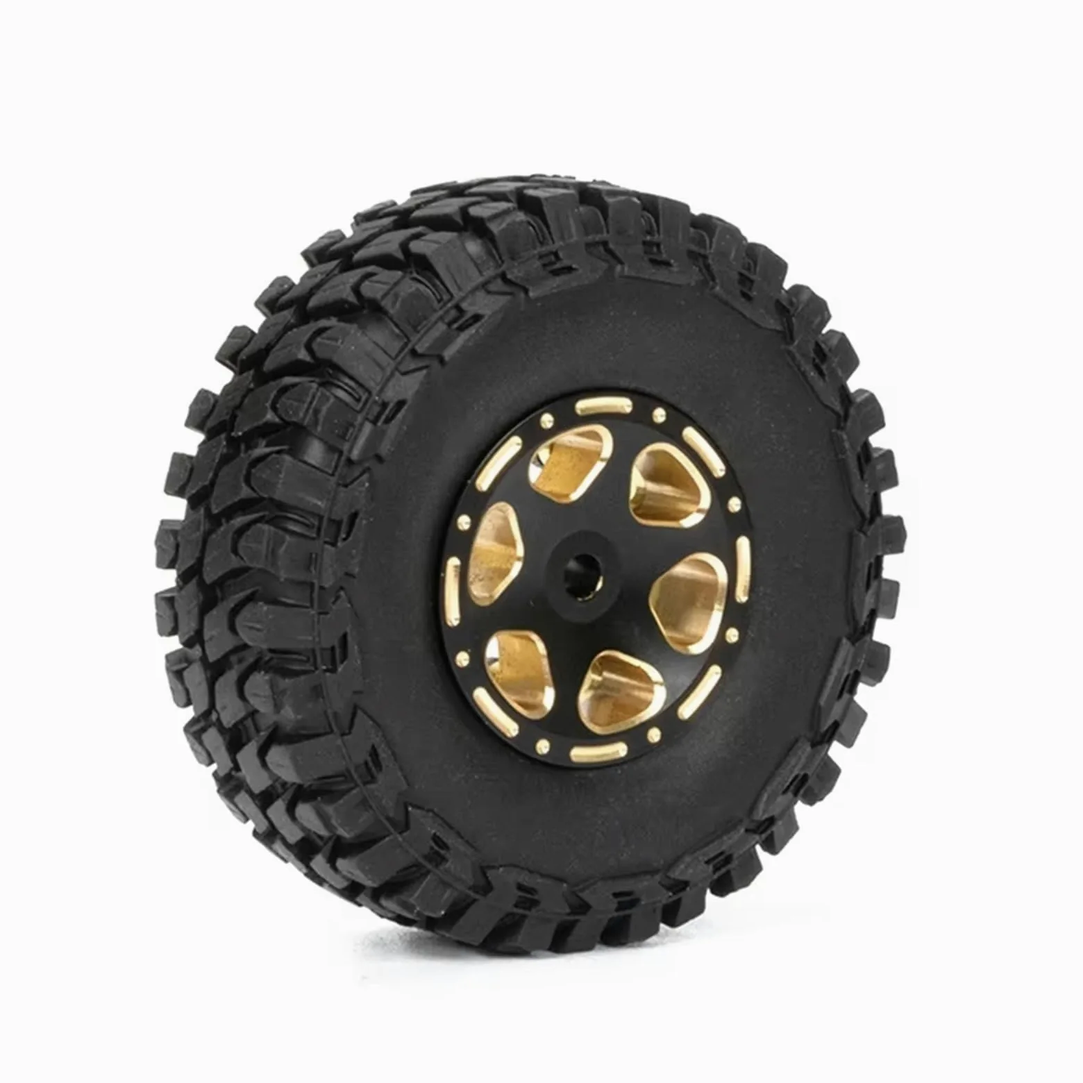 RC Car Pneumatico Ruota Compatibile con Axial per SCX24 per FMS per FCX24 per Enduro24 1/18 1/24 RC Crawler 1.0 Wheel Rim Pneumatici Tutti per Accessori per Terreni