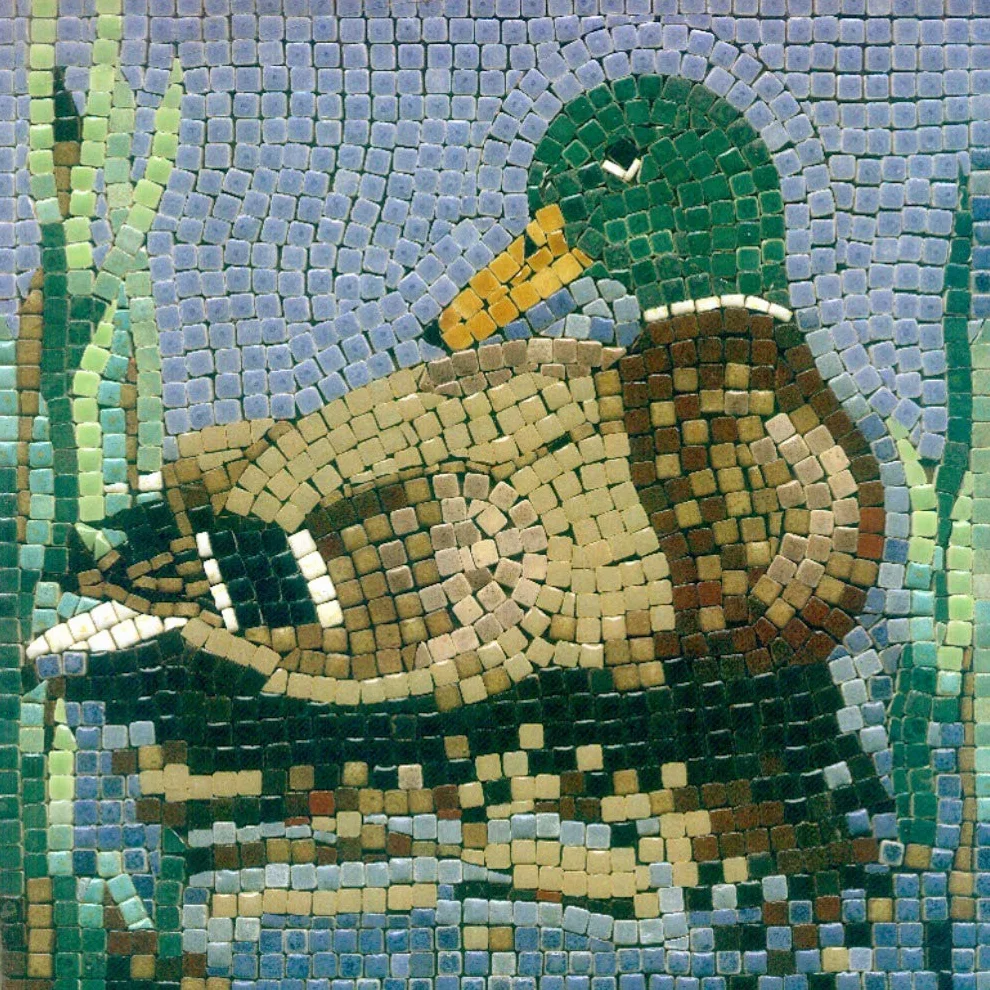 ALEA Mosaic Kit Mosaico Fai da Te, 20x20cm, Anatra 2