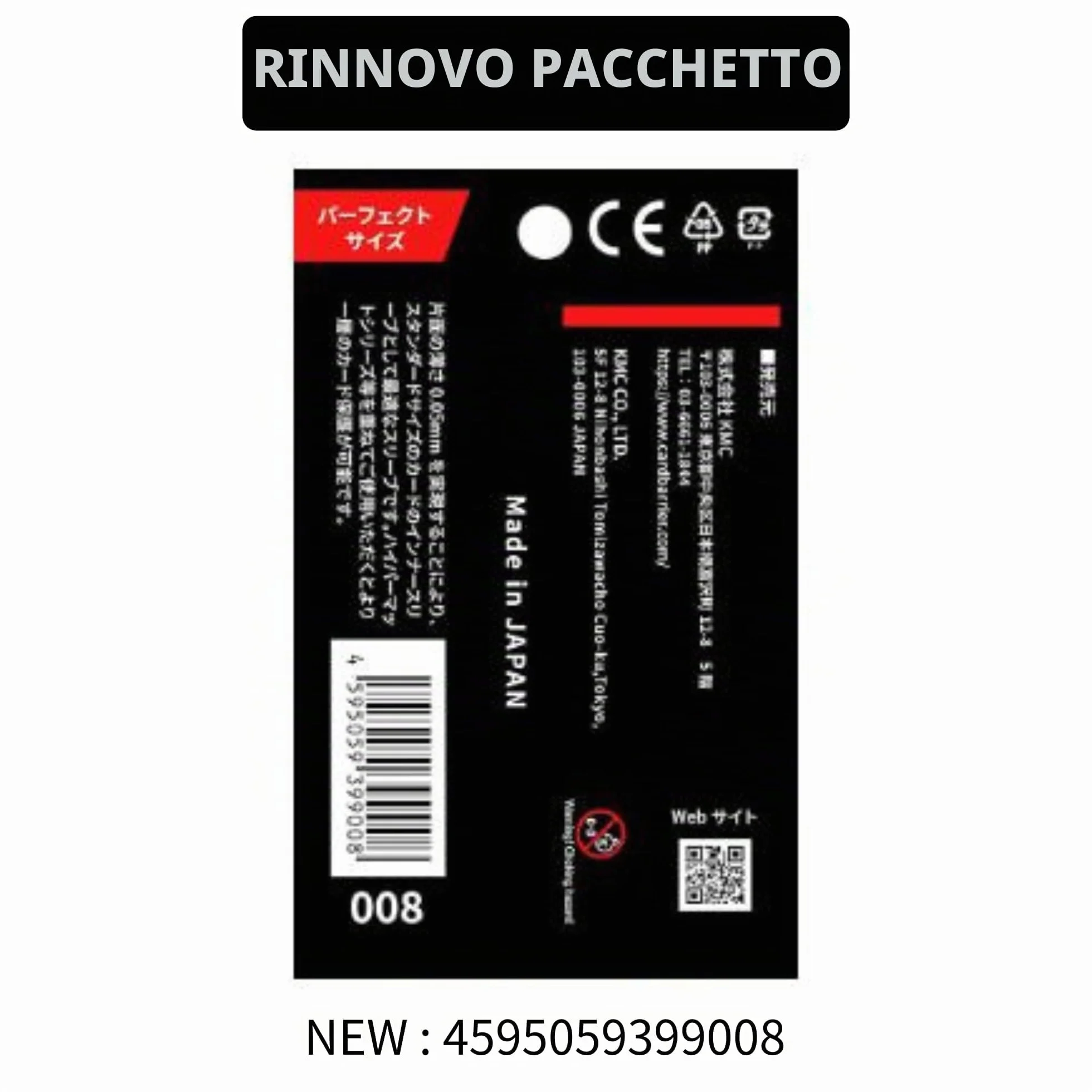 KMC 100 - Bustine protettive per carte, confezione da 2 pacchi, misura perfetta, morbide
