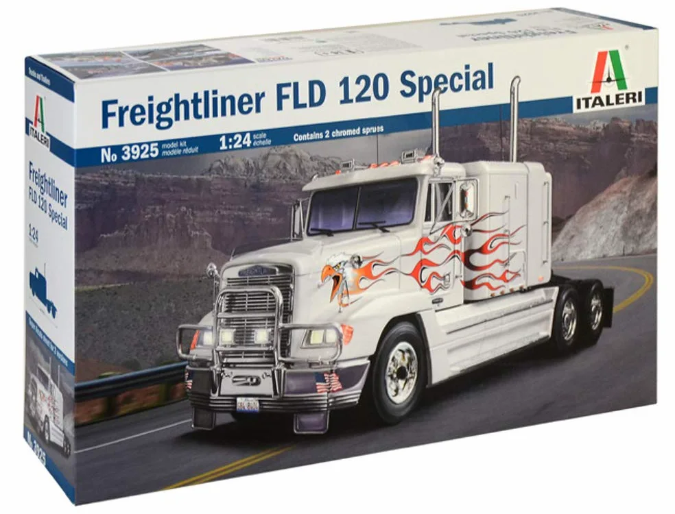 Italeri 3925 Freightliner FLD 120 Special Model Kit camion plastica Scala 1:24