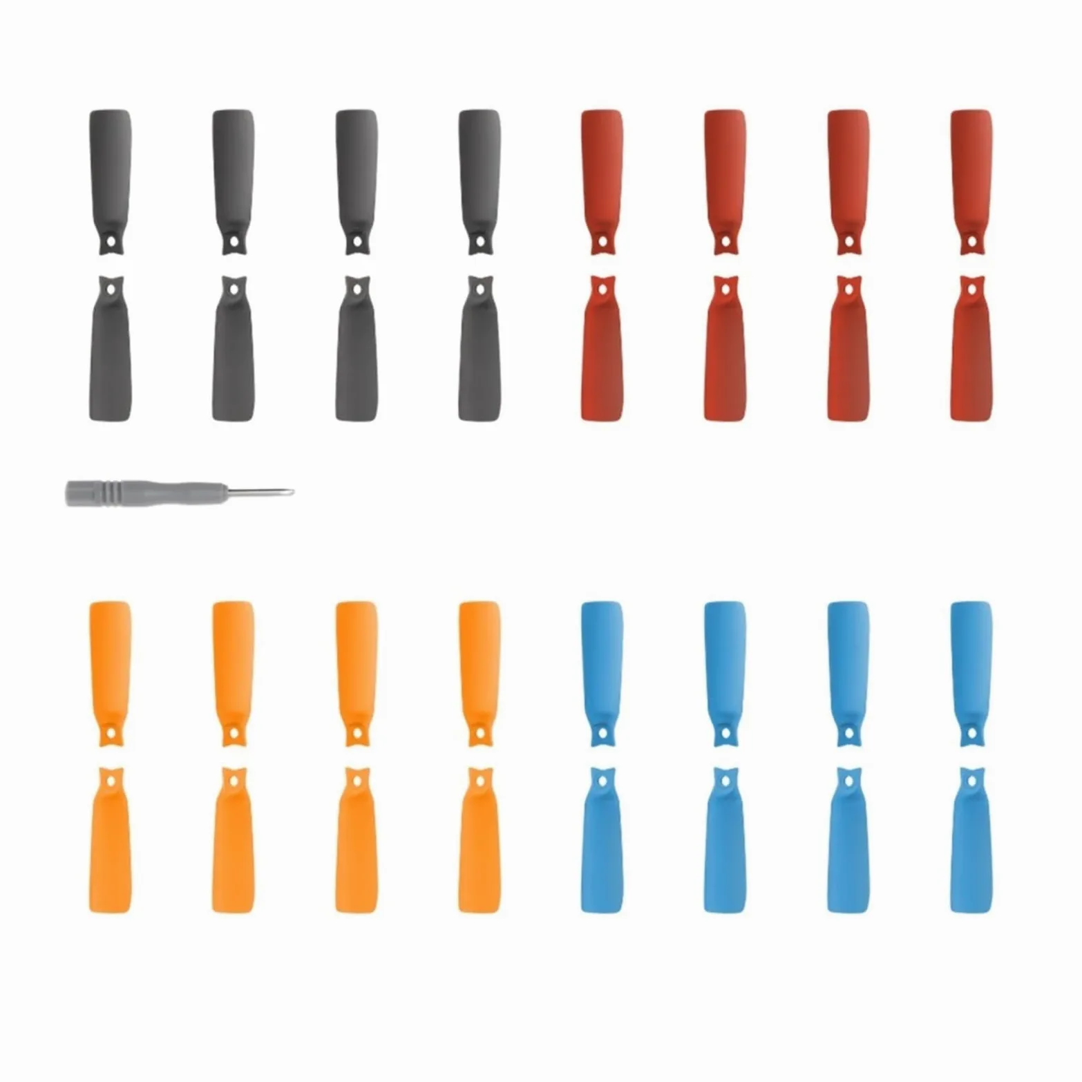 8pcs pale elica, compatibile con DJI, Flip Drone | Eliche di ricambio in plastica a basso rumore per drone(4 Set)