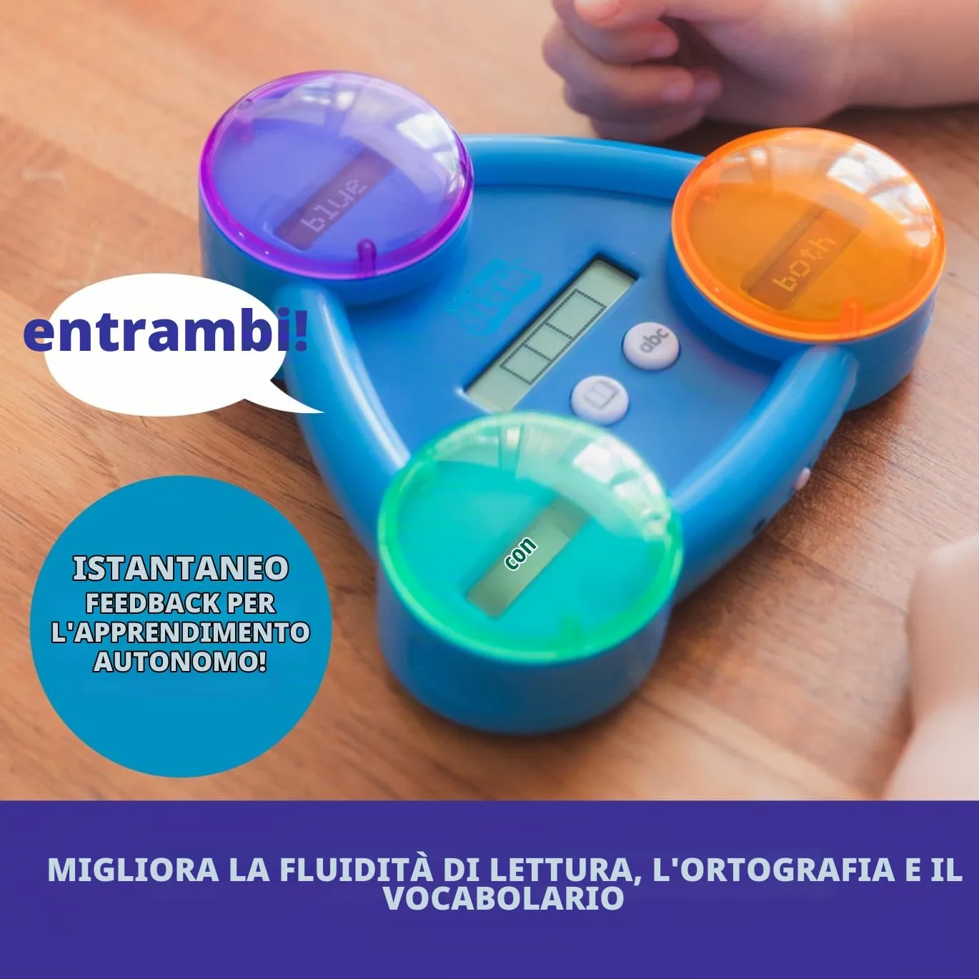 Learning Resources Sight Word Slam, Giochi di Parole Visive, età 5+, Impara Oltre 185 Parole Visive in Inglese, 2 modalità, Gioco di Parole Educativo Elettronico per 1 Giocatore, Giochi di Fonetica