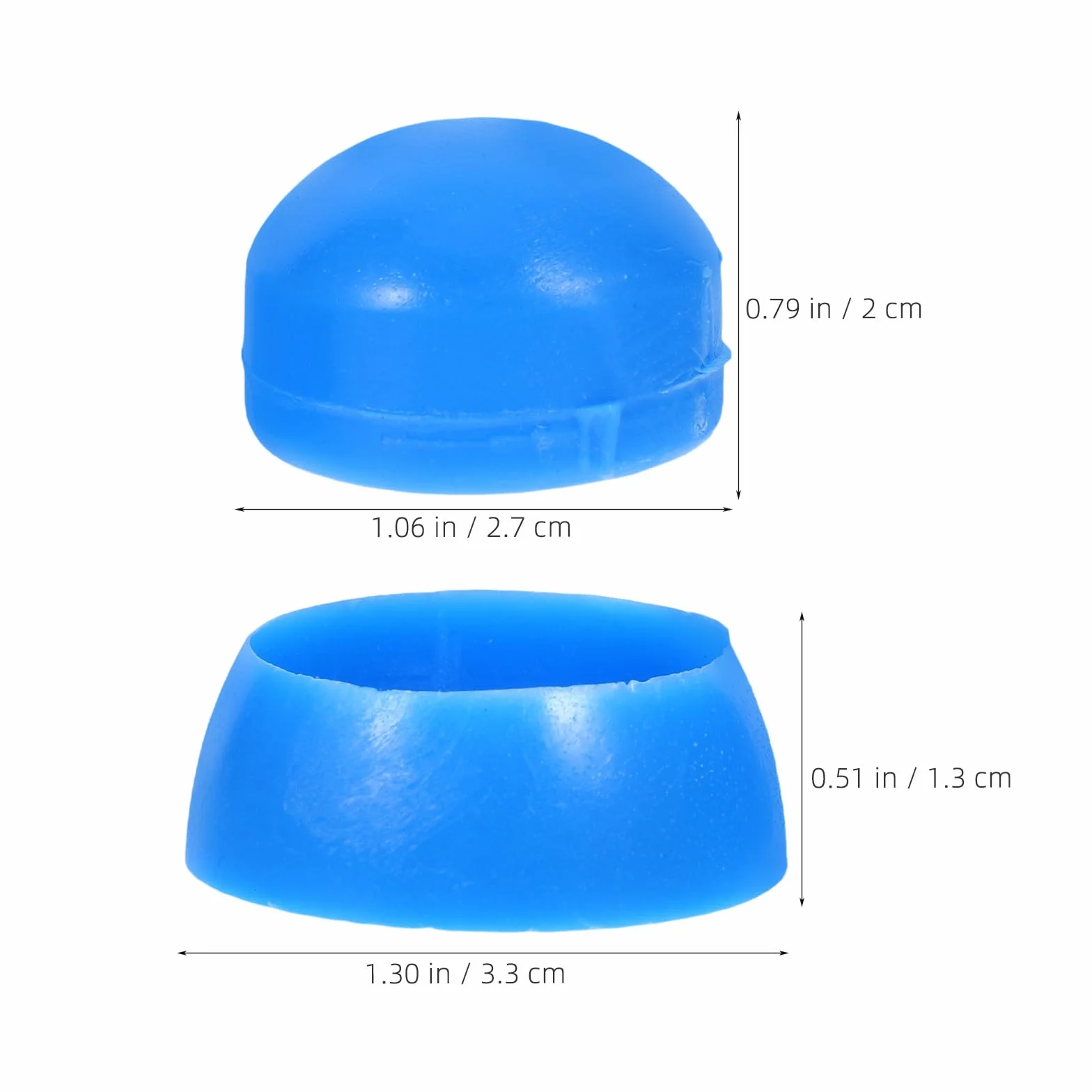 Copridadi in Plastica, 10 Pezzi Tappi Protettivi per Bulloni a Vite, Cappucci di Protezione per Dadi, Accessori per Sicurezza in Parchi Giochi Esterni per Ragazzi e Ragazze
