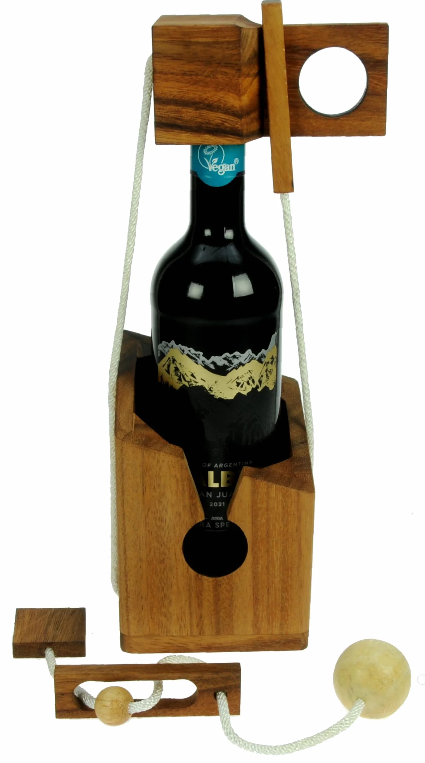 Puzzle bottiglia di vino Rompicapo regalo per adulti Natale