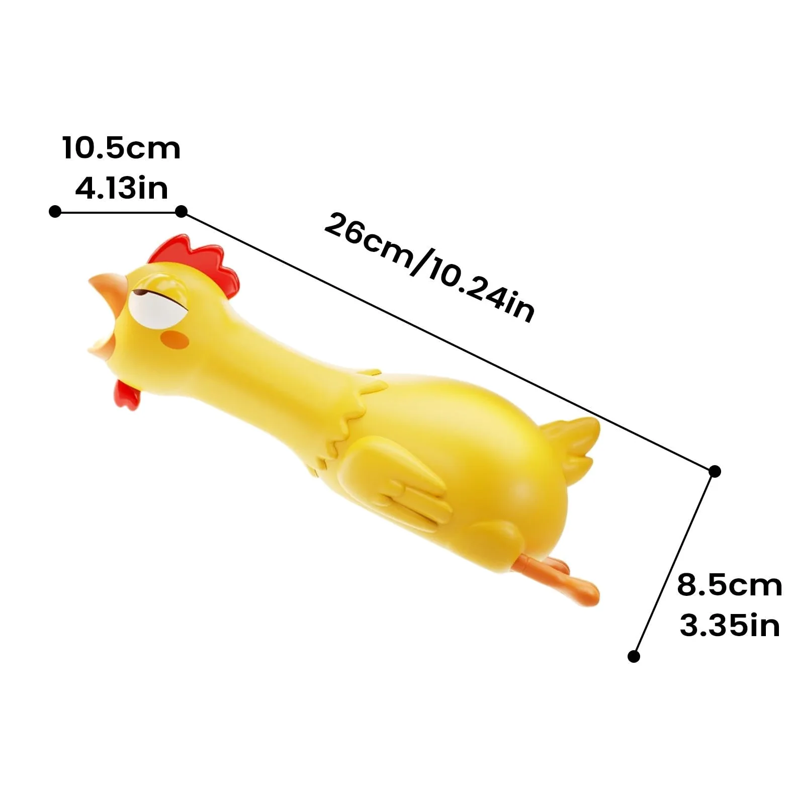 Pistola ad acqua per bambini Gallina Divertente Grande Capacità Lunga | Spruzzatore d'Acqua da All'Aperto Per Bambini Oltre 6 Anni Piscina Spiaggia Cortile