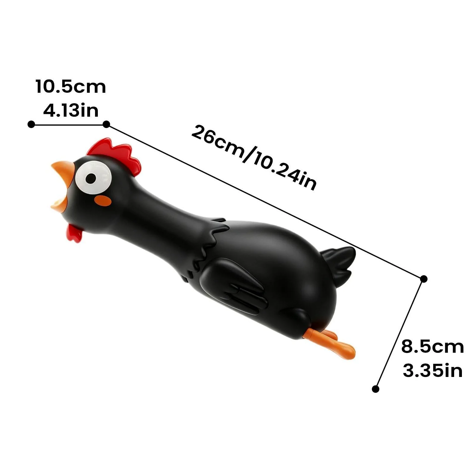 Pistola ad acqua per bambini Pollo Divertente a Lunga Gittata | Giocattolo Spruzzatore d'Acqua per Bambini per Spiaggia Piscina Giardino Attività All'Aperto, Ragazzi e Ragazze Sopra i 6