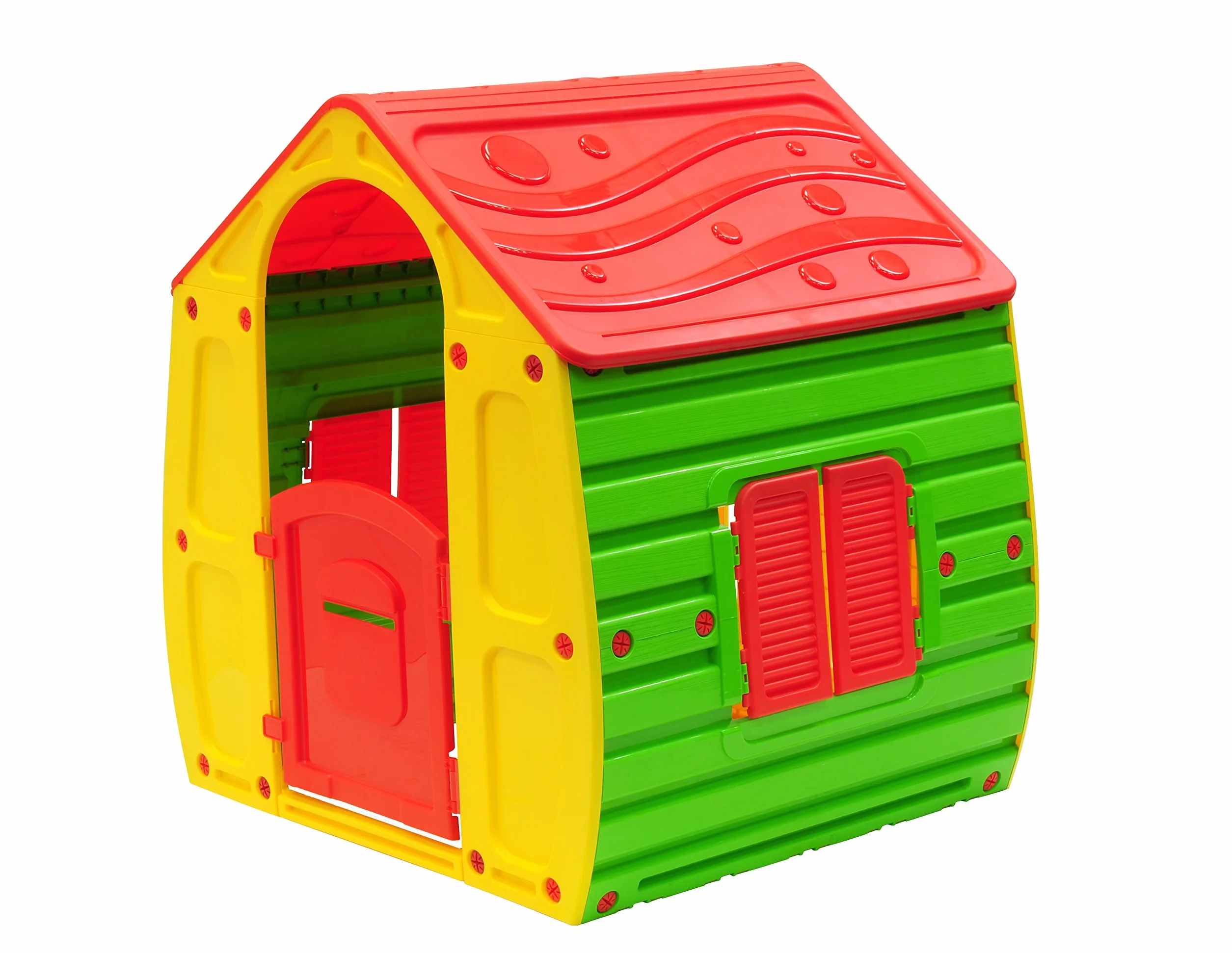 Sport1 Casetta in Plastica MagicHouse Multicolor 102x90x109 cm