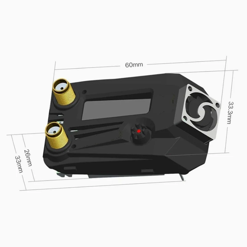 Wildfire 5.8GHz 72CH Doppio Ricevitore Schermo OLED Supporto OSD Aggiornamento Firmware 5-16V Adatto for RC FPV Occhiali Parti FAI DA TE
