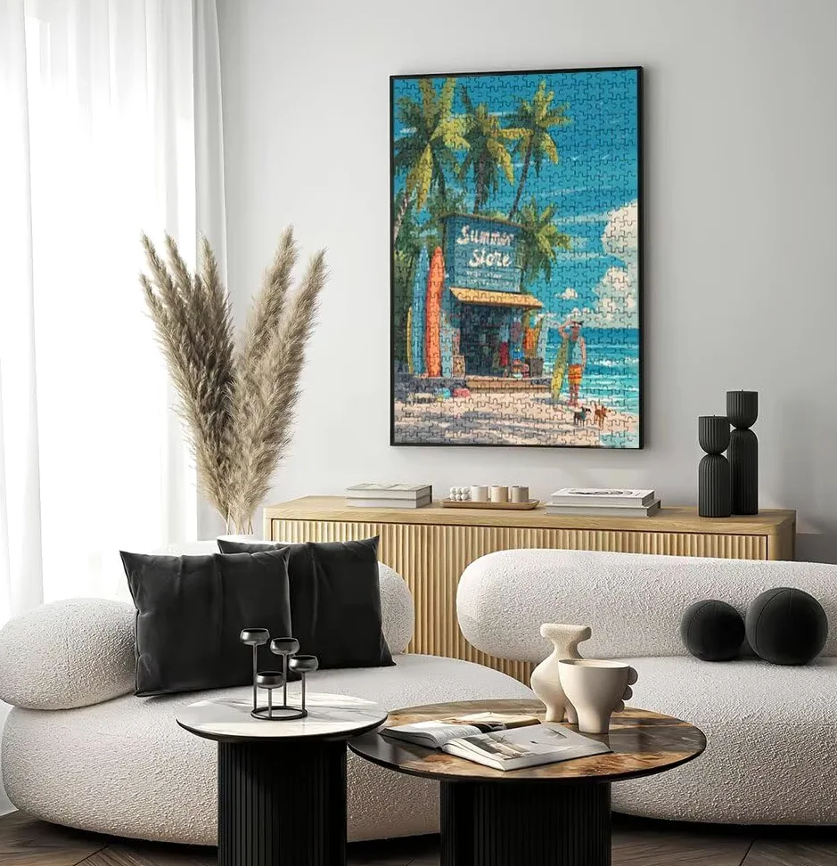 Puzzle 3000, Jigsaw Puzzle per Adulti, Estate Sulla Spiaggia BLQSBGA6-467 | Puzzle Classici, Impossibile Difficile Sfidanti Puzzles, Puzzle Decorativo per La Famiglia, Come Regalo e Decorazione Pareti