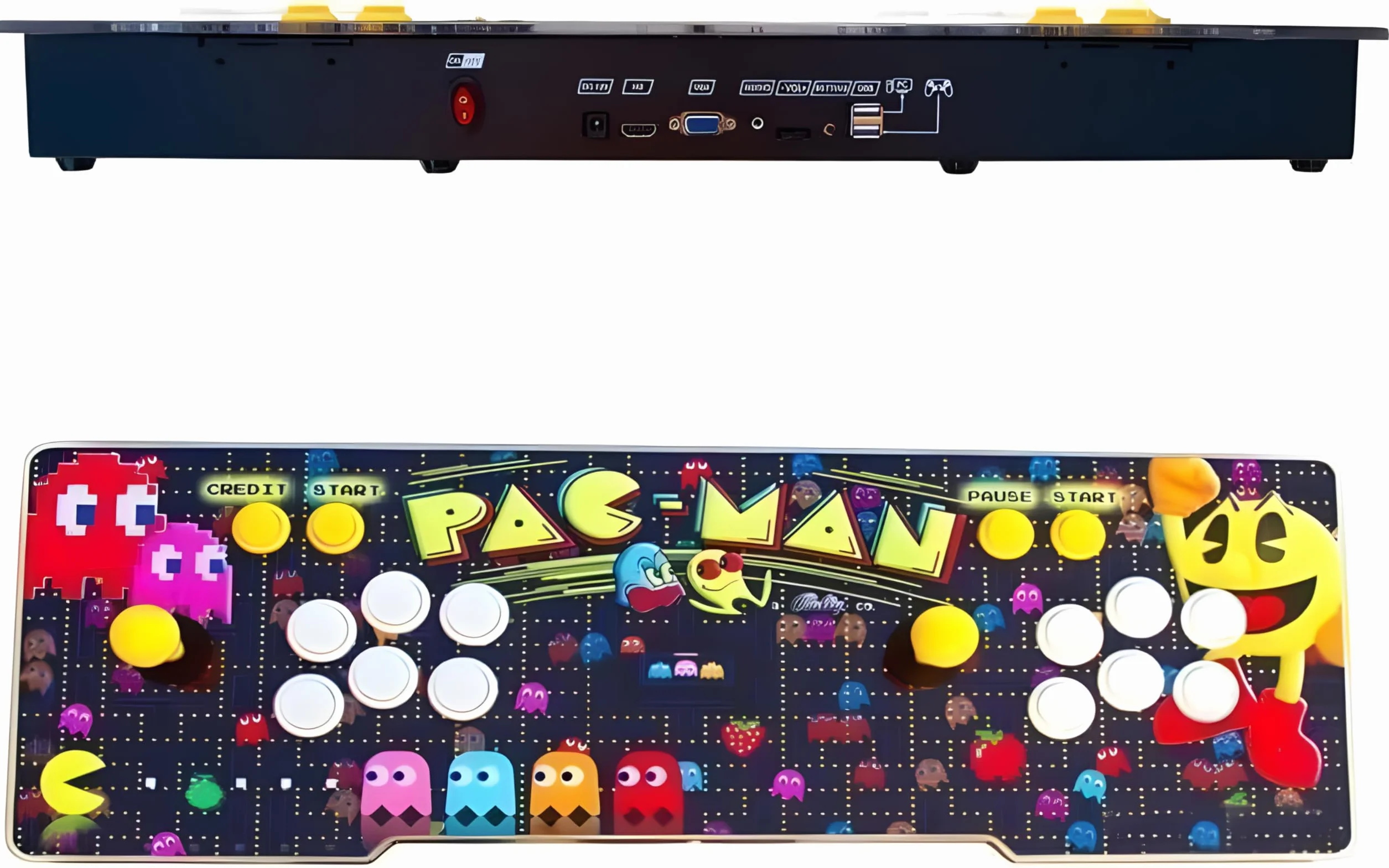 Console retro.Console Arcade 3D .Arcade console di gioco. Macchina ricreativa retrò con 29.000 set. Console manuale e configurata