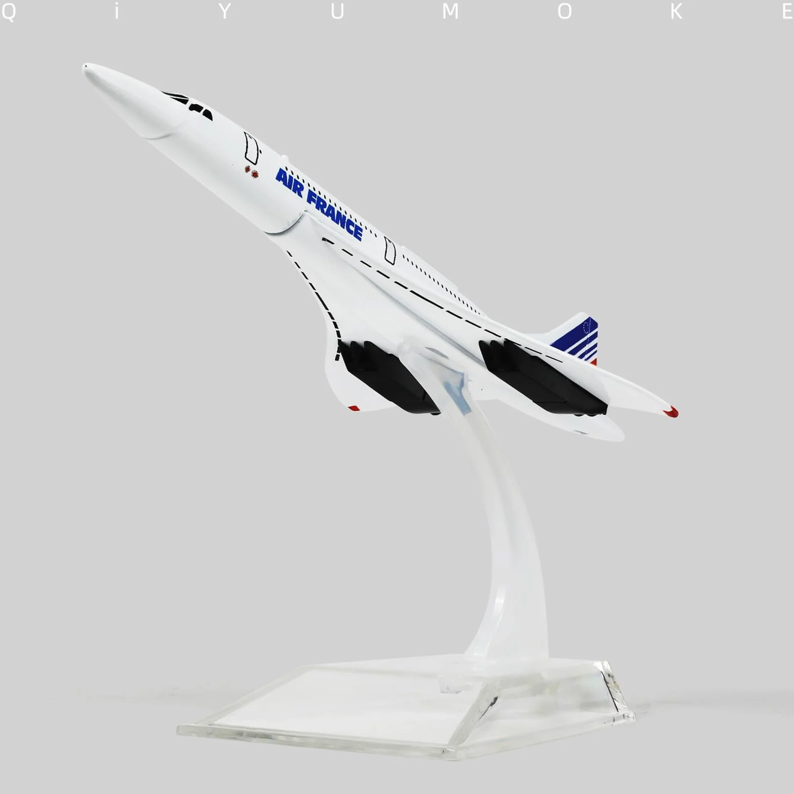 NUOTIE Concorde Air France Modellino di aeroplano pressofuso
