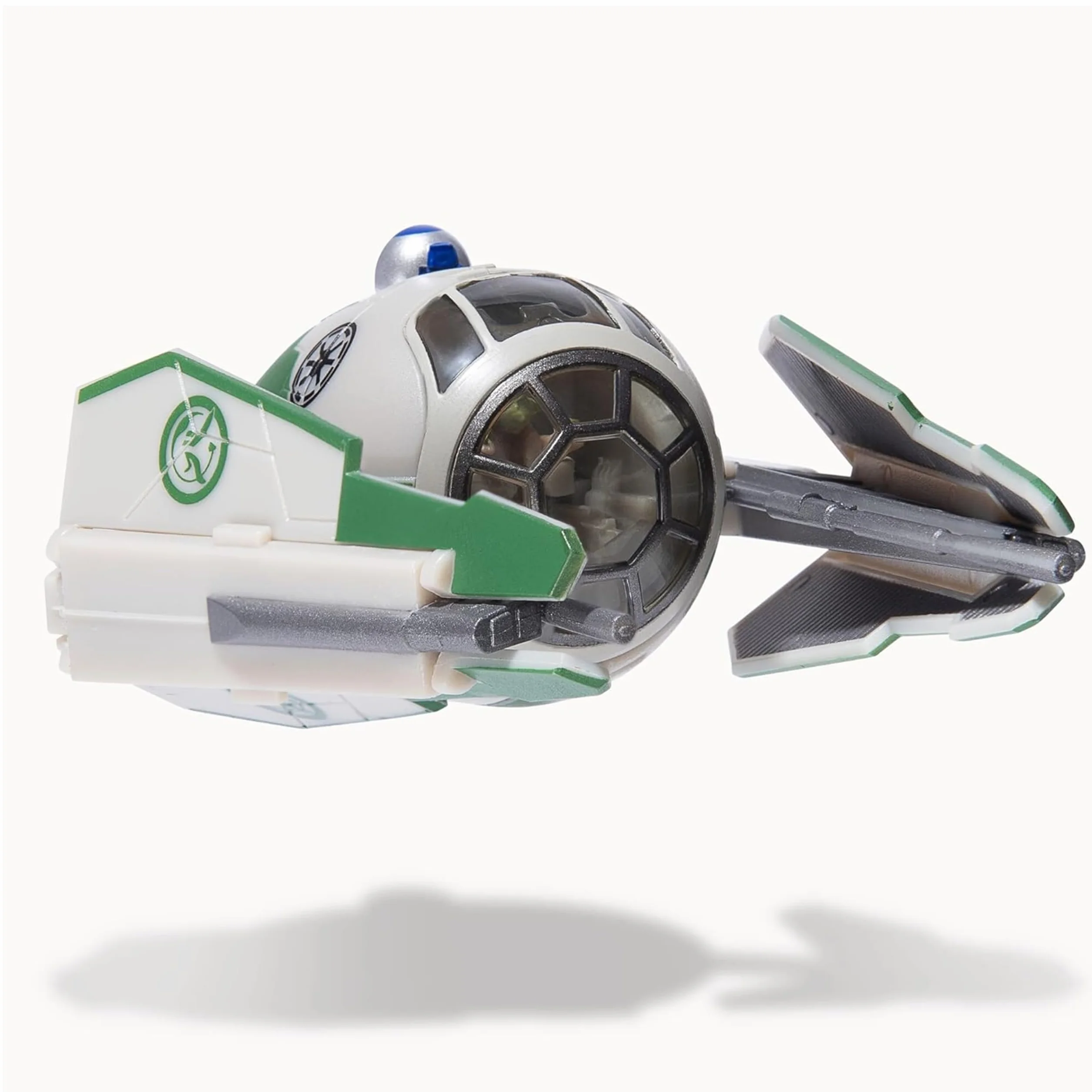 Bizak Star Wars Nave 8 cm Jedi Starfighter di Yoda, con 2 figure (62610008)