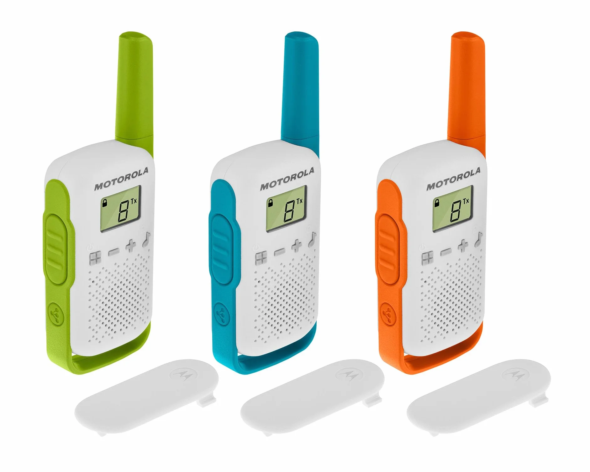 MOTOROLA Solutions TALKABOUT T42 Walkie Talkie PMR446 3 Colori