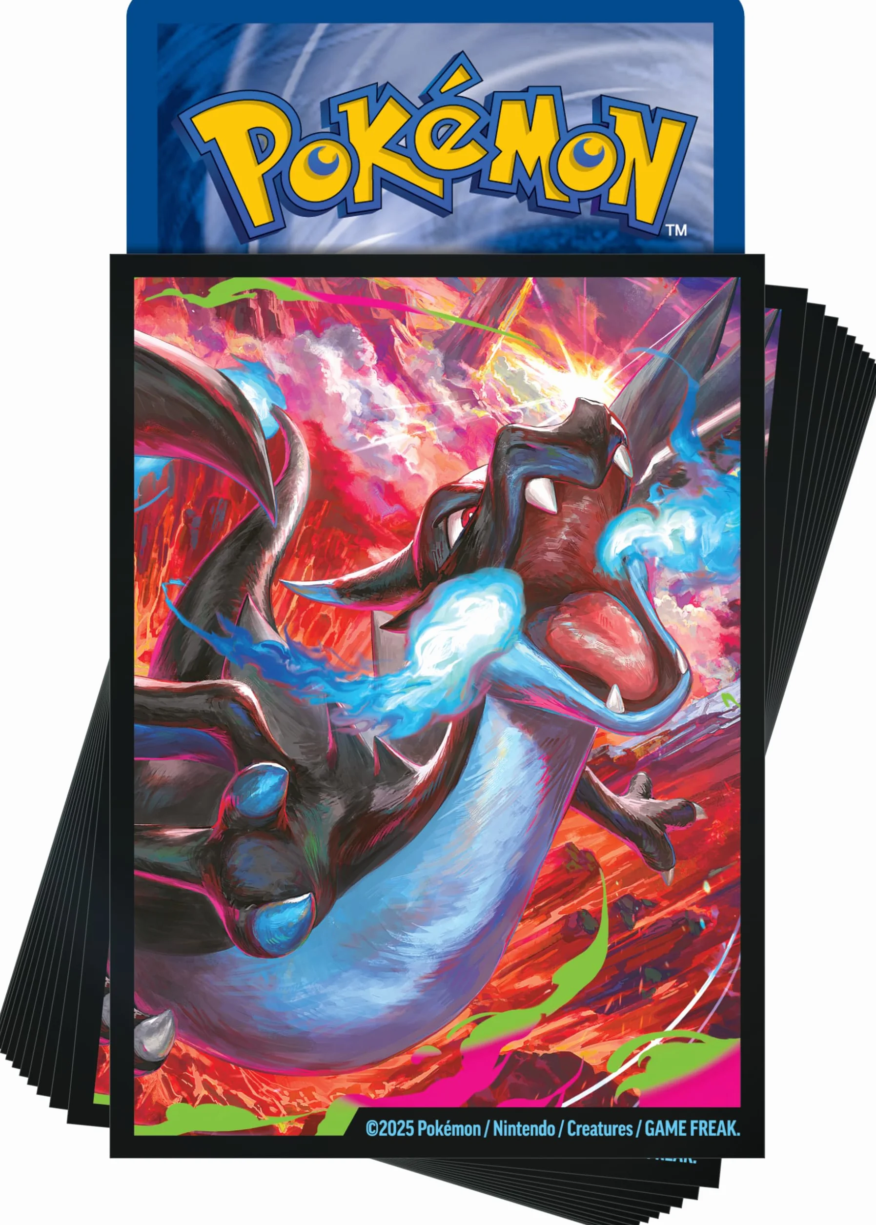 Pokémon GCC: Collezione Ultra Premium Mega Charizard X-ex con 2 carte olografiche, 18 buste espansione e accessori premium