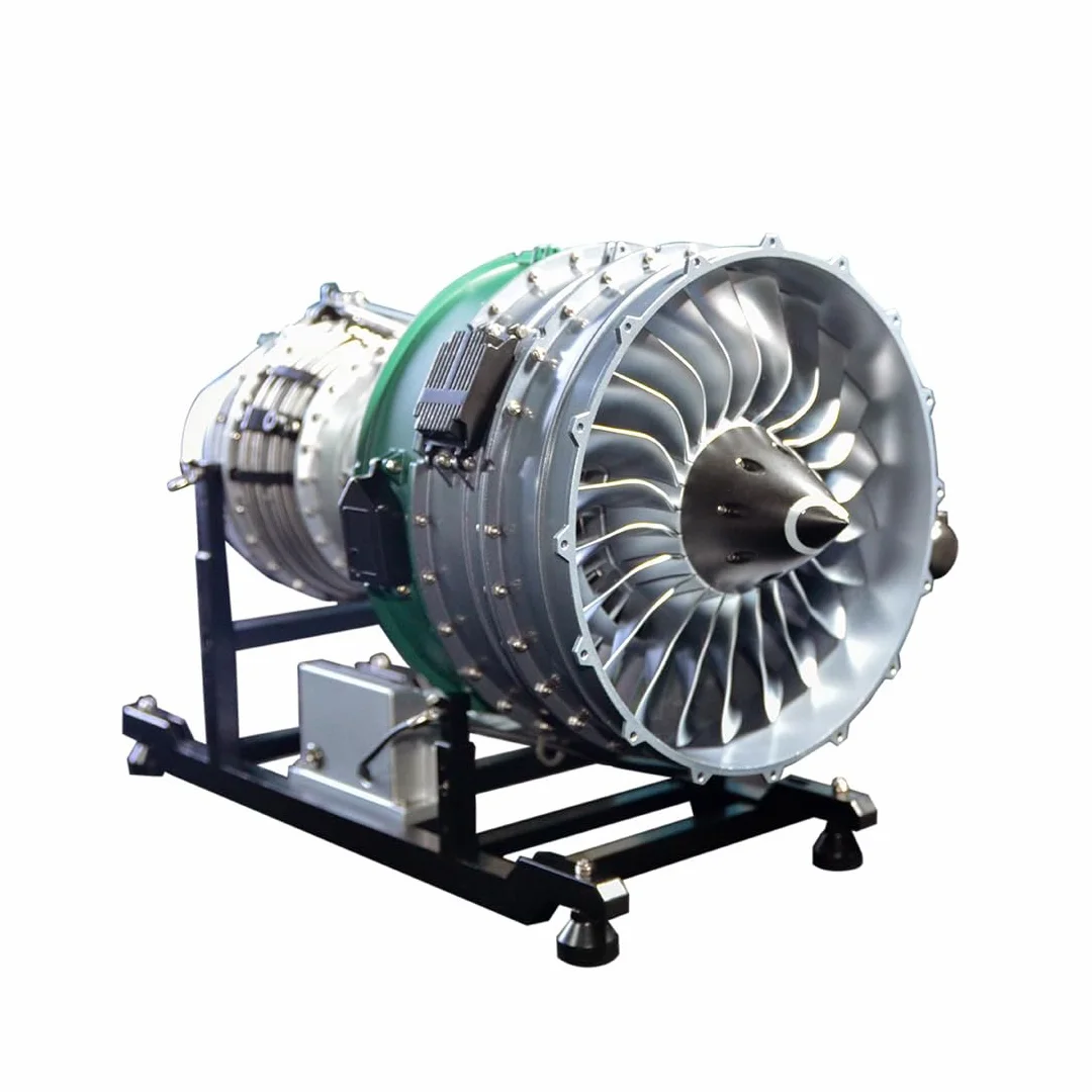 Kit motore a combustione interna 1/10, doppio rotore, assiale, turbofan, modellino aereo, motore per aeromobili, 1000 pezzi, regalo fai da te per Natale 2024