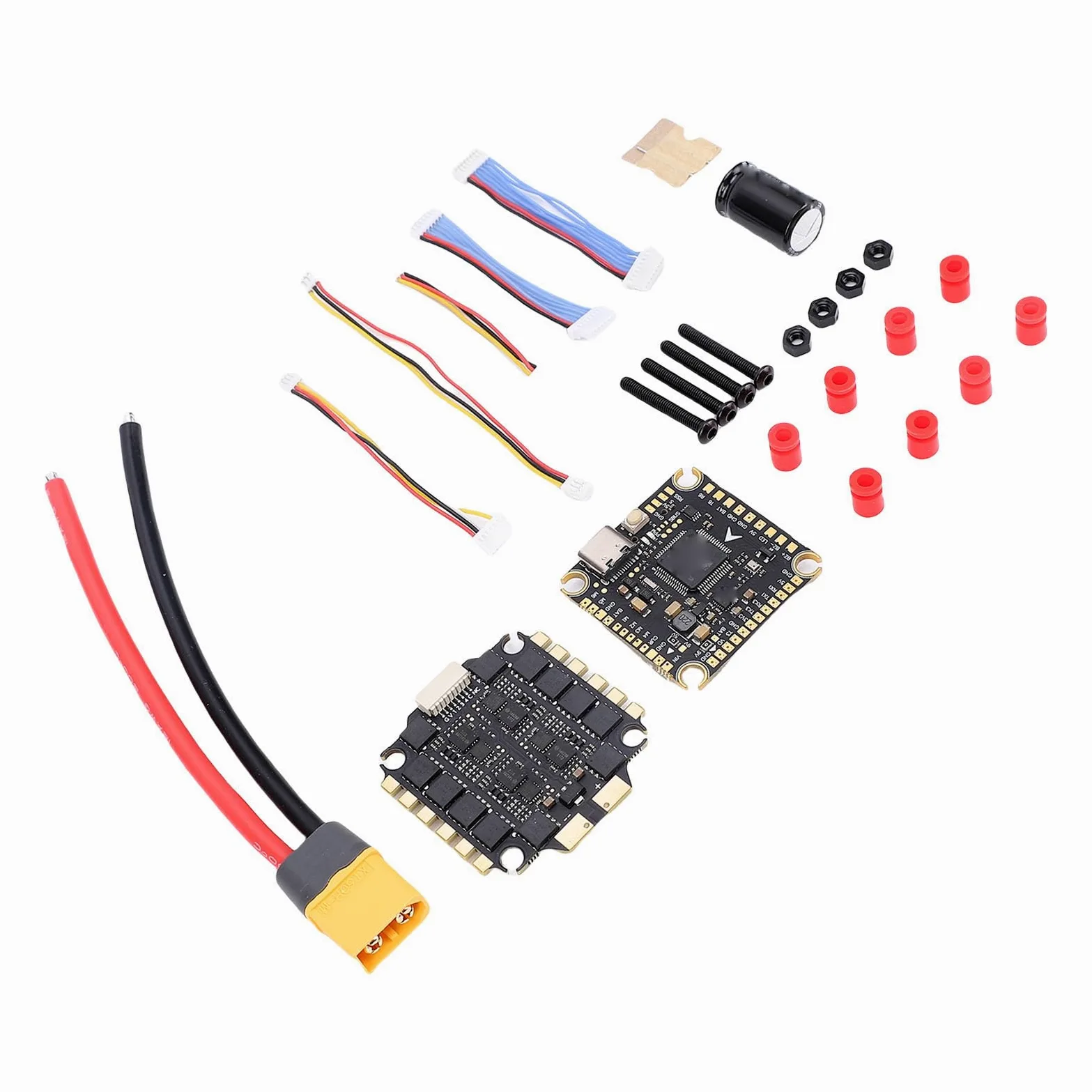 Generic SpeedyBee Plastic RC Drone F405 Flight Controller Stack 60A ESC Prestazioni Robuste Facile Installazione per Hobbisti di Droni