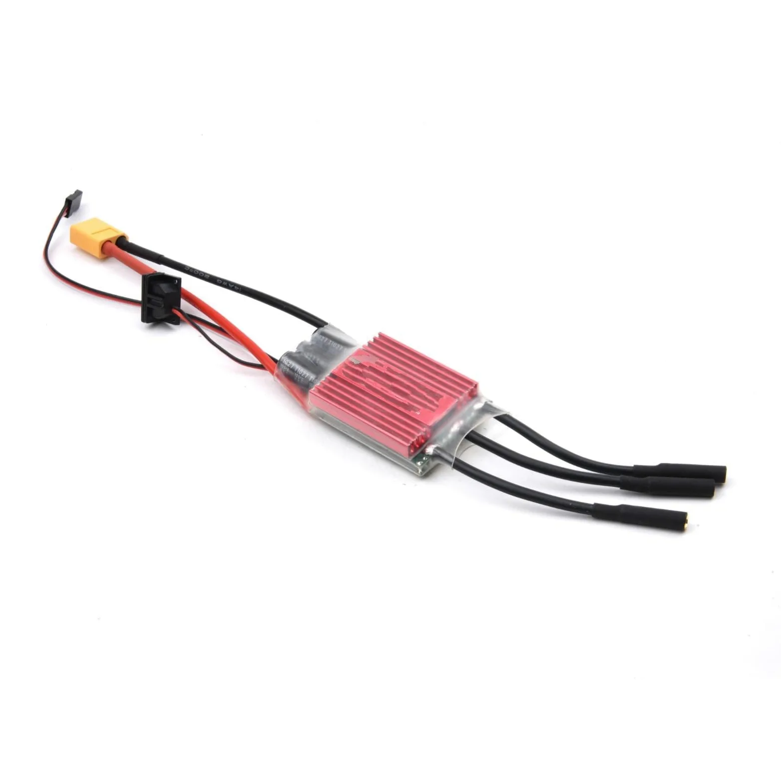 Regolatore velocità Rc per Axial per Traxxas per SCX10 per TRX4 per TRX6 1/8 RC Crawler Car AM32 60A 2 4S / 80A 2 6S Brushless ESC Connettore di Aggiornamento Programmazione