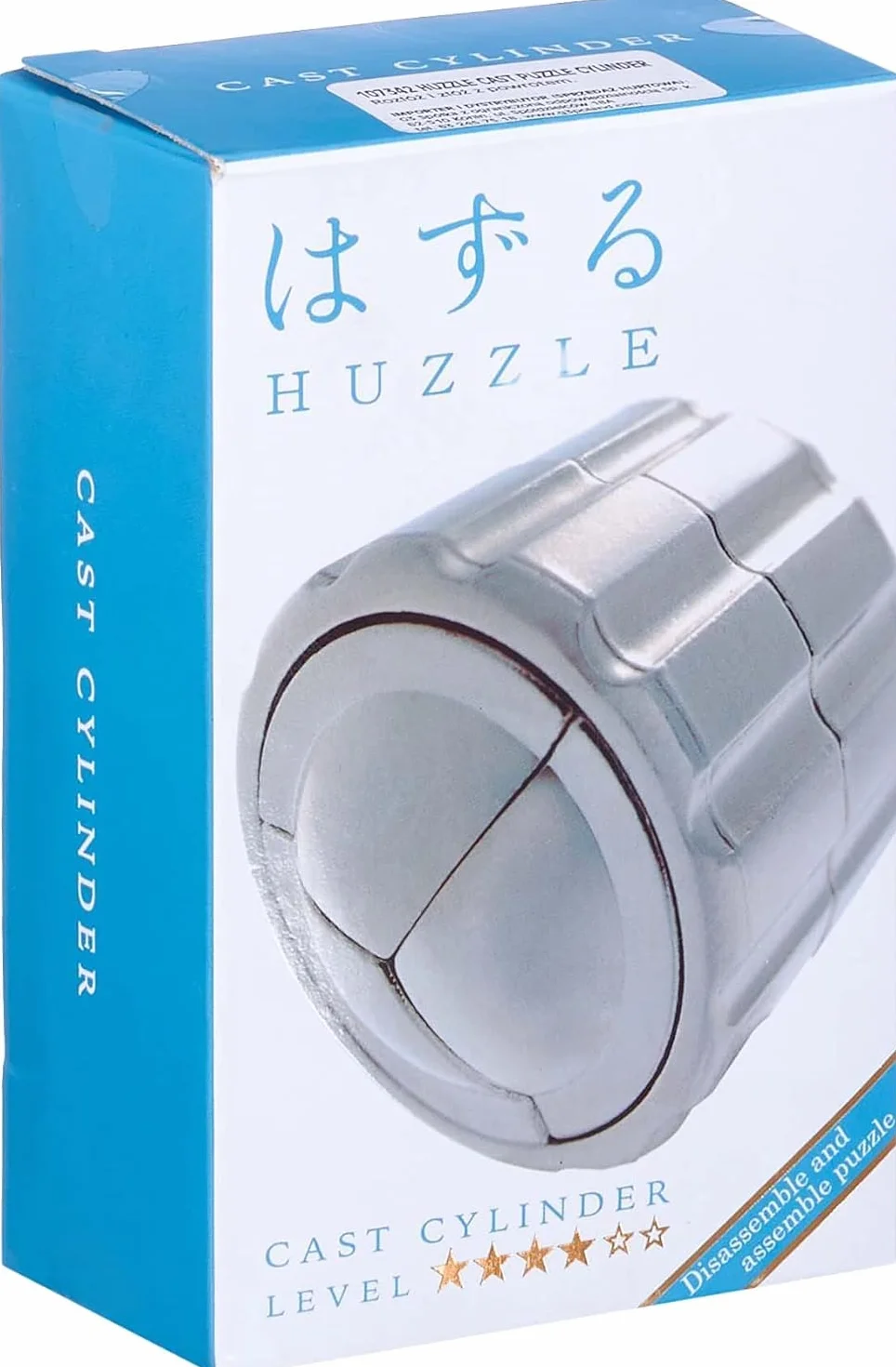 Cast Cylinder Rompicapo Metallo Livello Difficoltà 4 Stelle Puzzle Smontare Rimontare Adulti