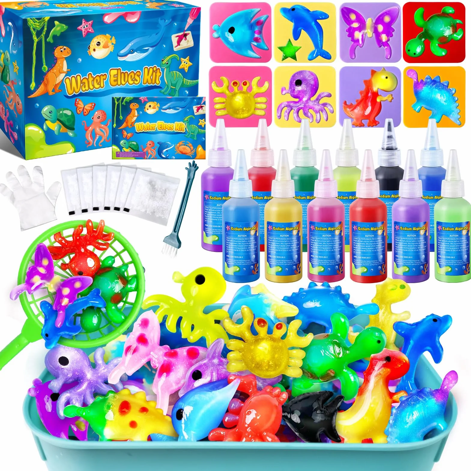 JOPSHEEN Magic Water Elf, 12 Colori Magico Acqua Fairy per Bambini, Attivita Creative Bambino, DIY Giocattolo Fatto a Mano per Ragazzi e Ragazze