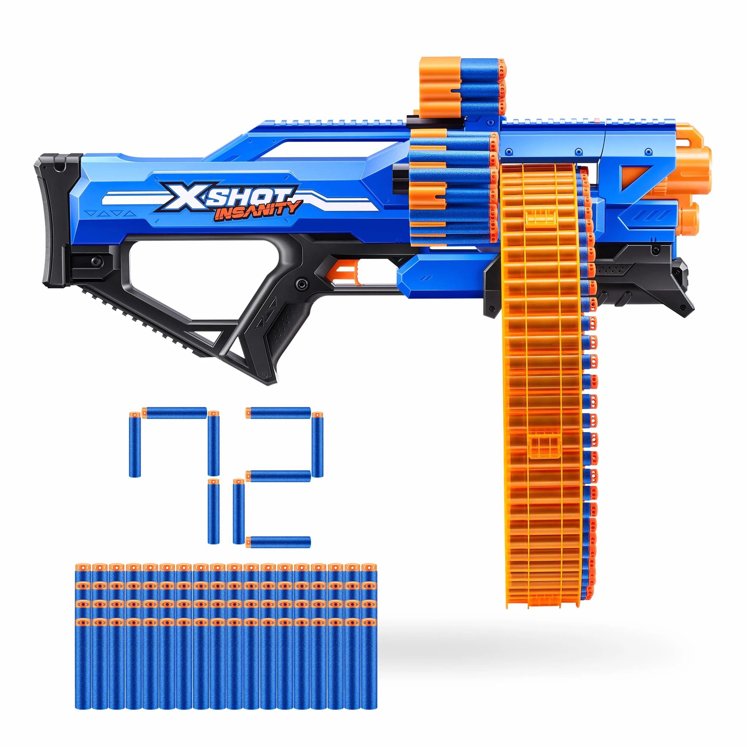 Zuru XSHOT Insanity Mega Barrel 72 freccette