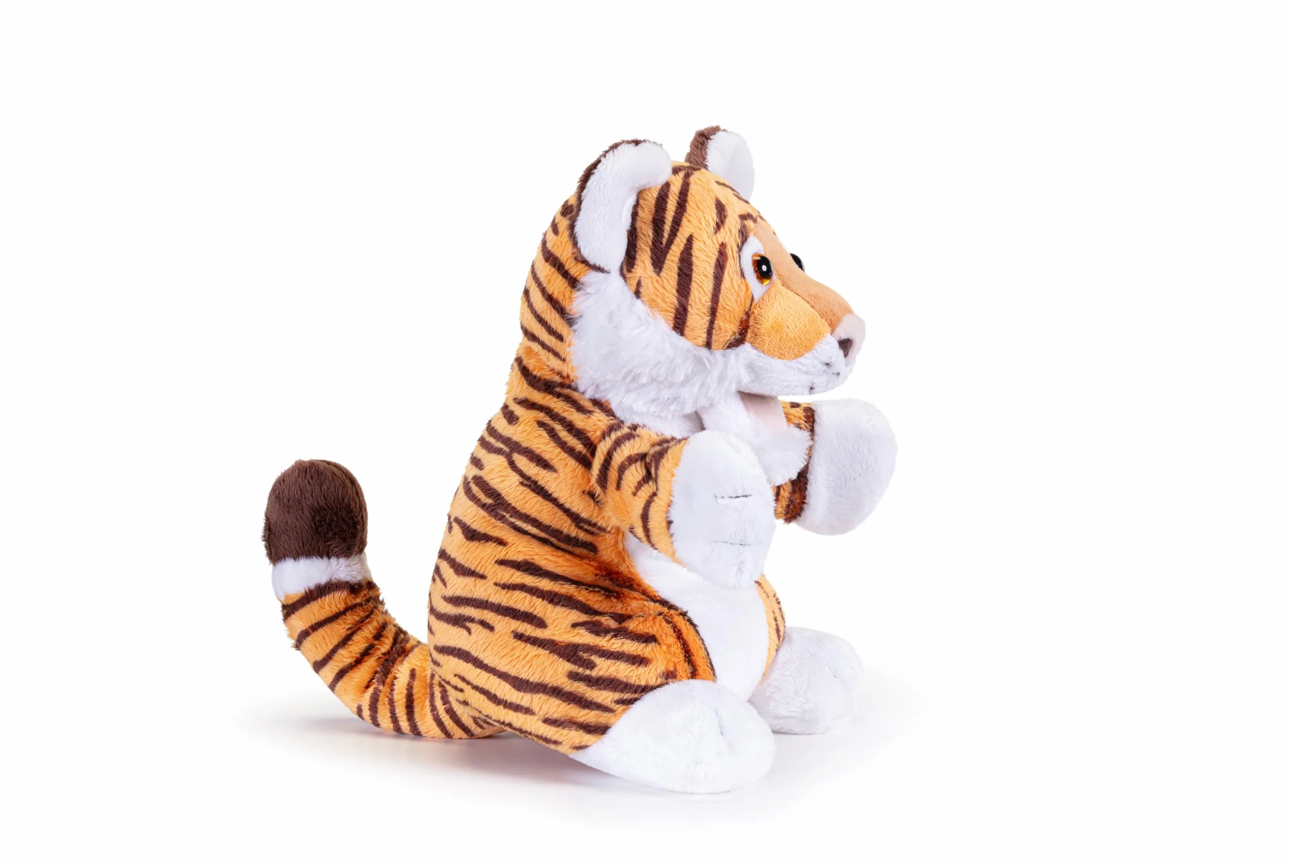 Marionetta Tigre Trudi | marionette peluche per spettacolo teatrale, regalo compleanno | 16x24x17cm taglia S | Marionette Puppets | modello 29318