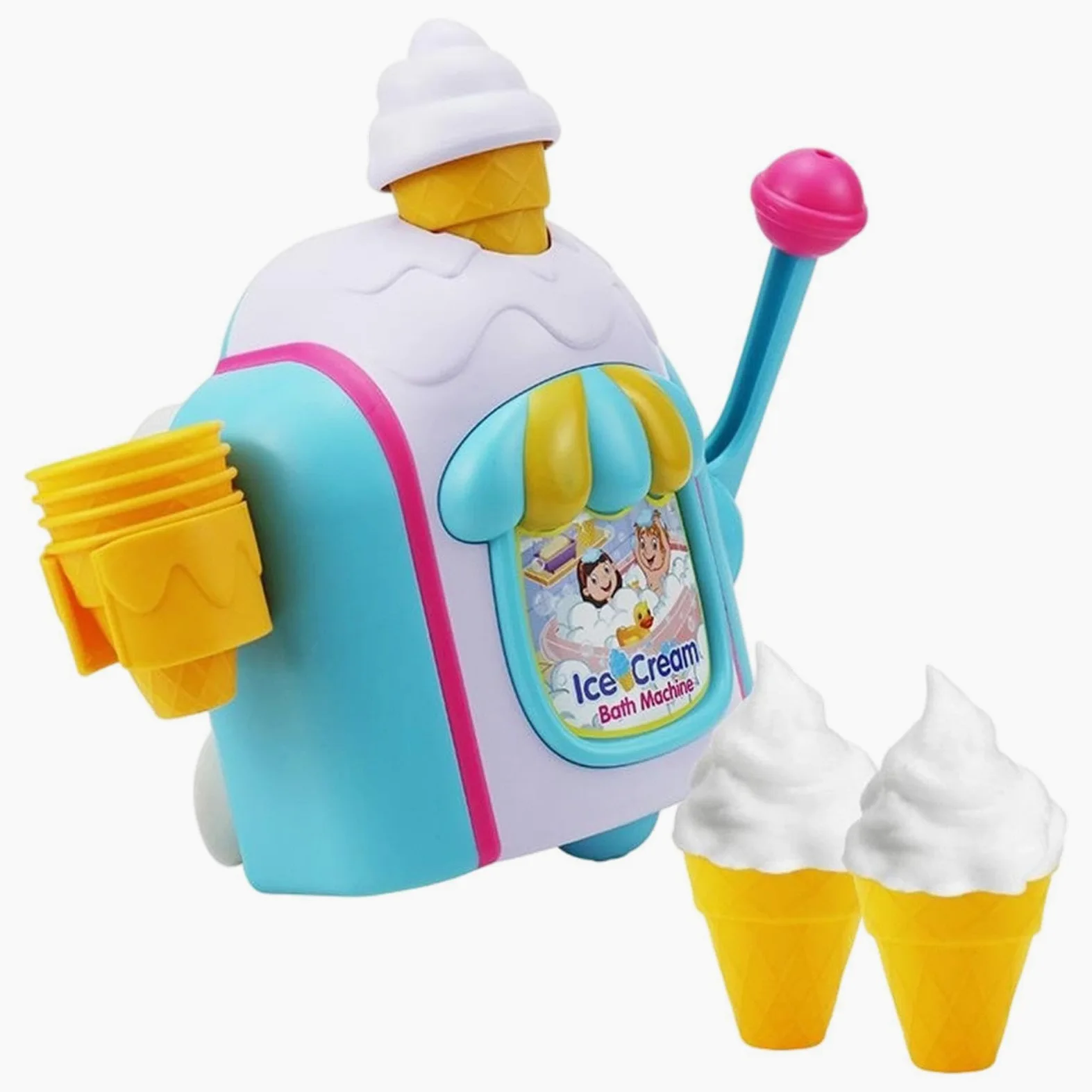 Macchina Delle Bolle Giocattoli Da Bagno A | Giocattoli Da Bagno Con Macchina Bolle Per Feste Di Compleanno, , Piscina All'Aperto, Casa, Bagno E Sala Giochi