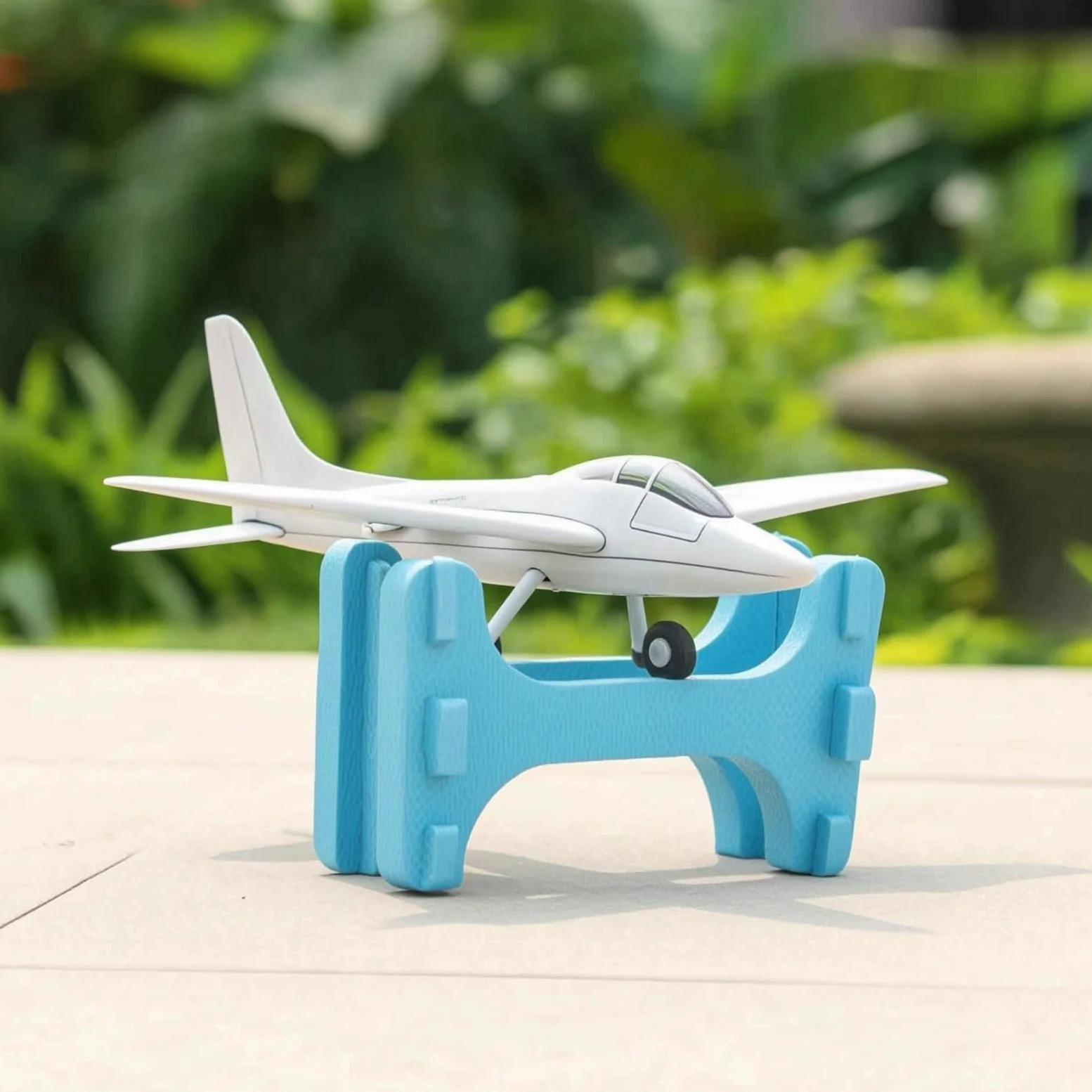 Supporto Aereo in Spugna EVA per Modelli RC Base Cavalletto Culla Fissa Materiale 2cm Antigraffio Stabile E Leggero Adatto a Montaggio Manutenzione Trasporto Volo