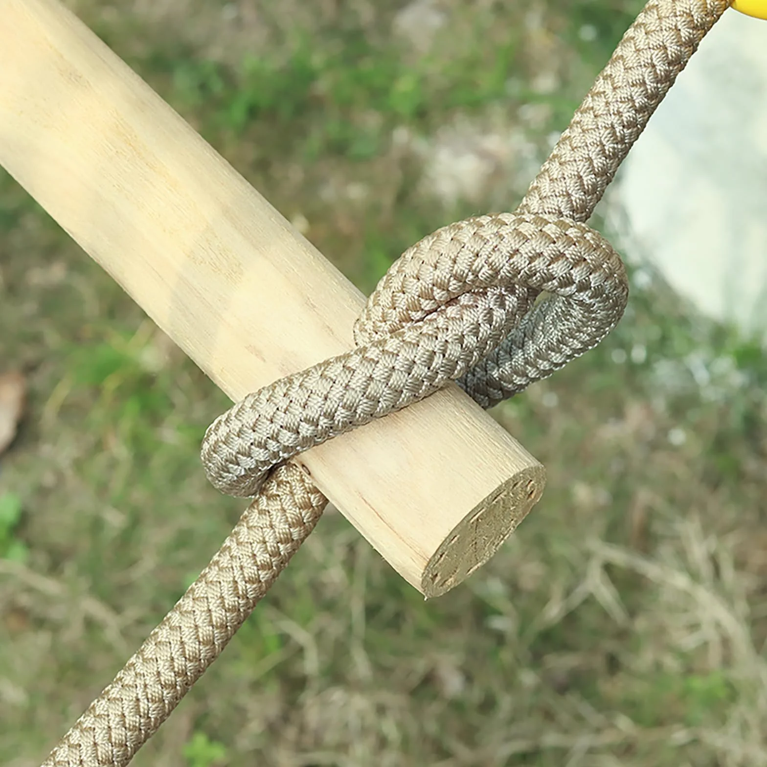 HAZEK Ponte All'aperto per L'asilo Attrezzatura per L'allenamento Fitness Sportivo per Bambini Ponte in Legno Massello Ponte Dell'equilibrio Ponte da Arrampicata Giocattoli(Size:4m)
