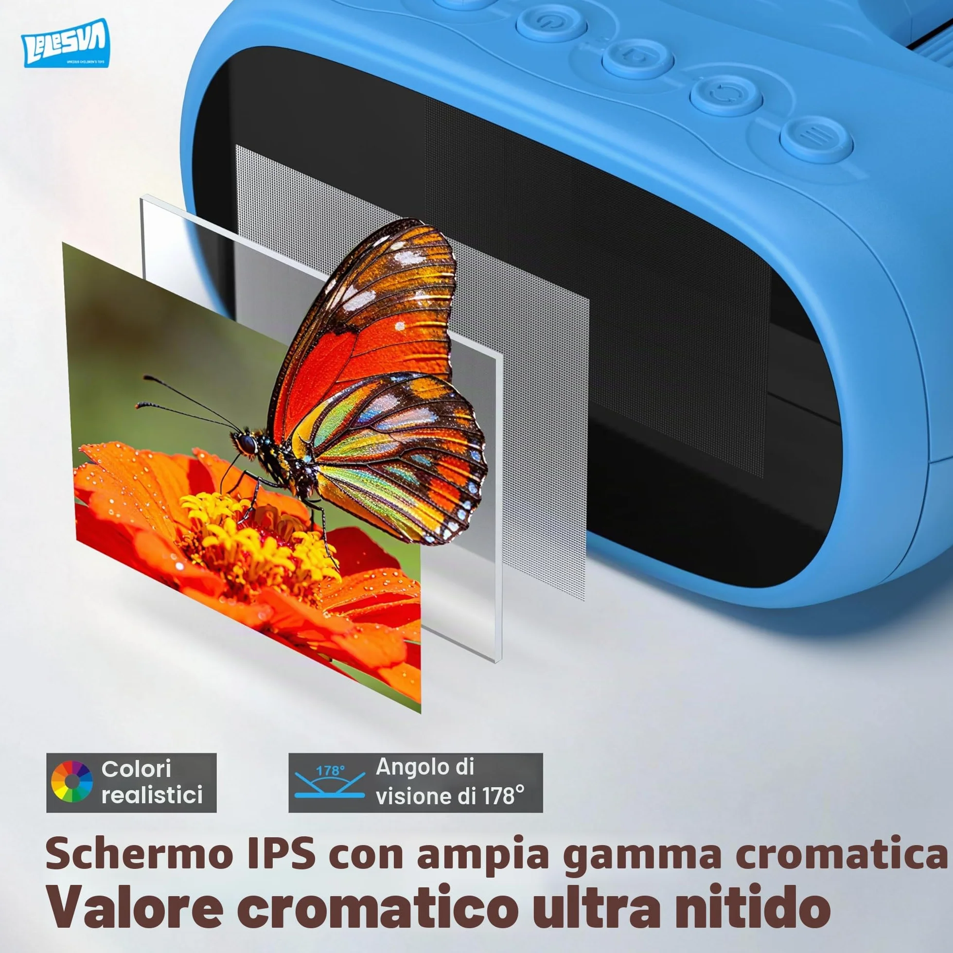 Microscopio e Telescopio 2 in 1, Mini Microscopio Portatile Tascabile 1000X, Telescopio Portatile 1000 m, Telescopio 10X Per Bambini, Telescopi Per Bambini con 1920P, Ottimo Giocattolo Scientifico
