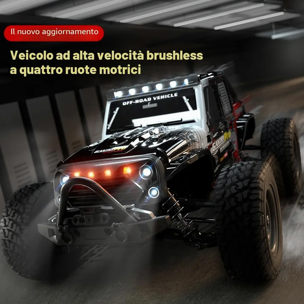 Auto telecomandata per adulti, 70 km/h, motore brushless 1/16 RC ad alta velocità, fuoristrada Drift, auto da corsa, 4WD Off Road Race Buggy
